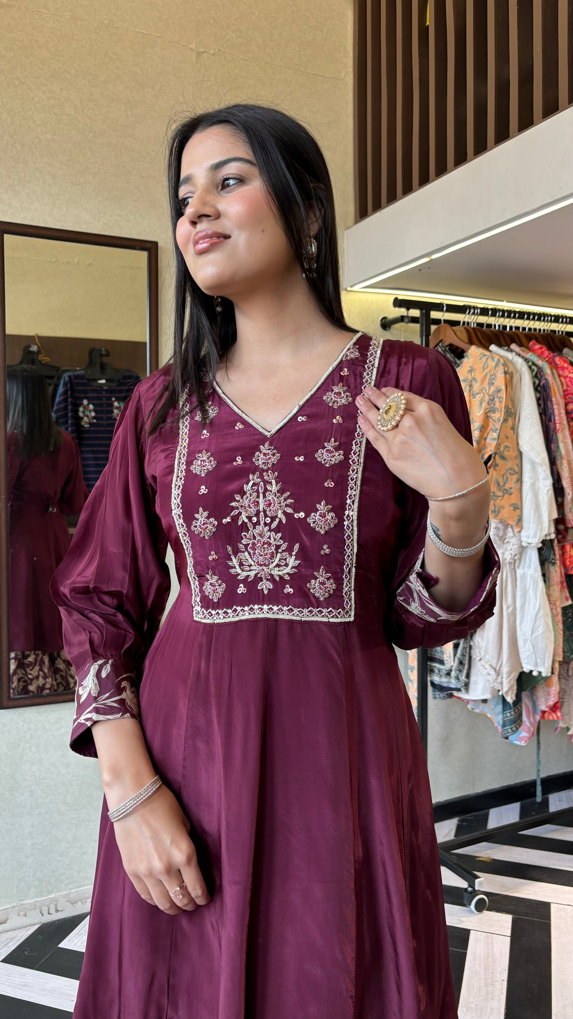 Indo Western Style 2  Piece