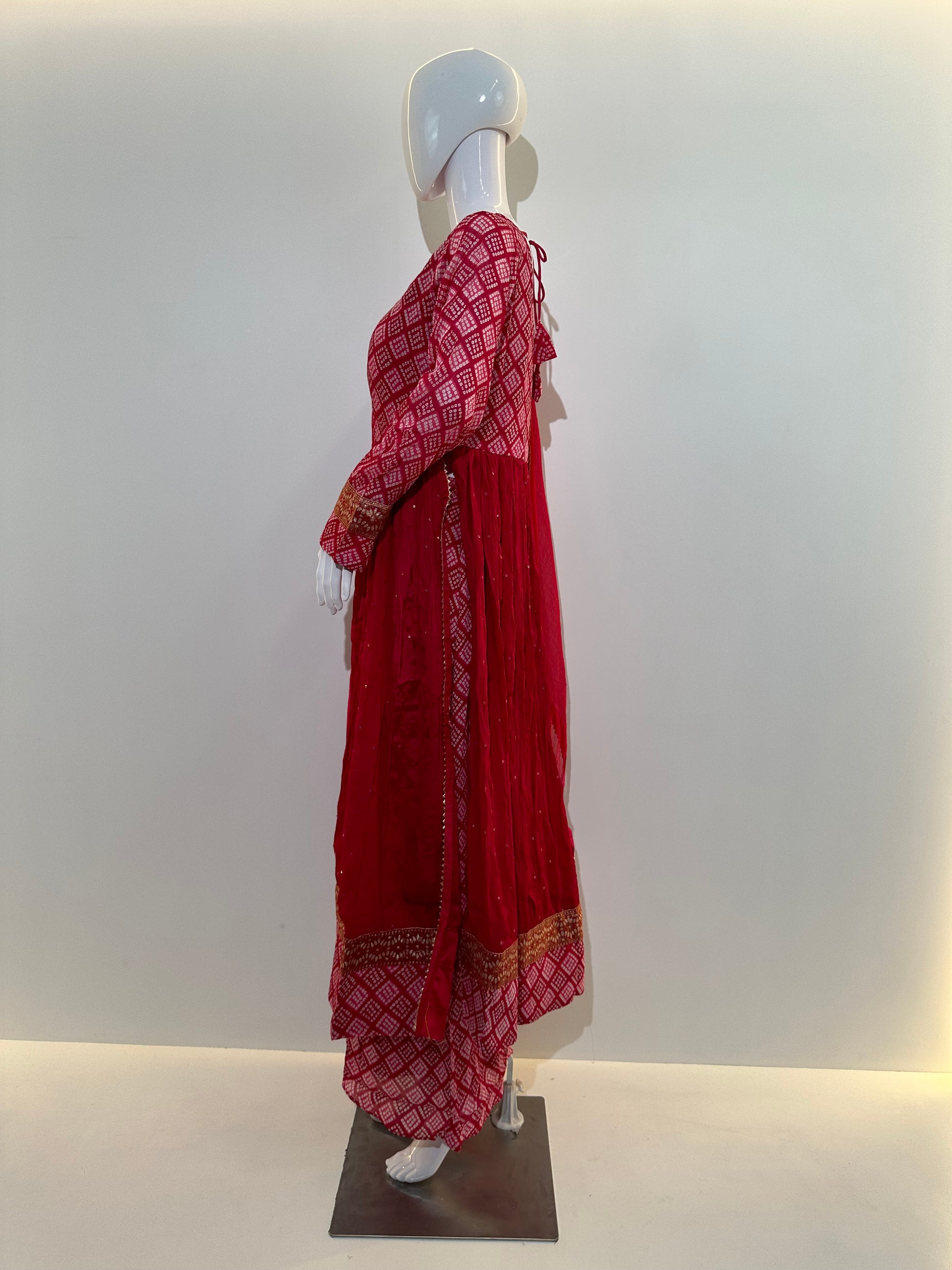 Naira Embroidered palazzo Set - 3 piece