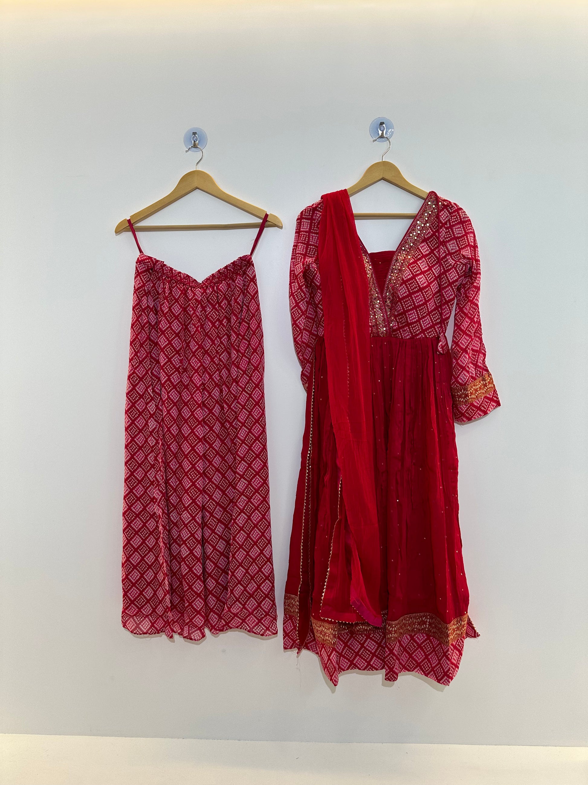Naira Embroidered palazzo Set - 3 piece