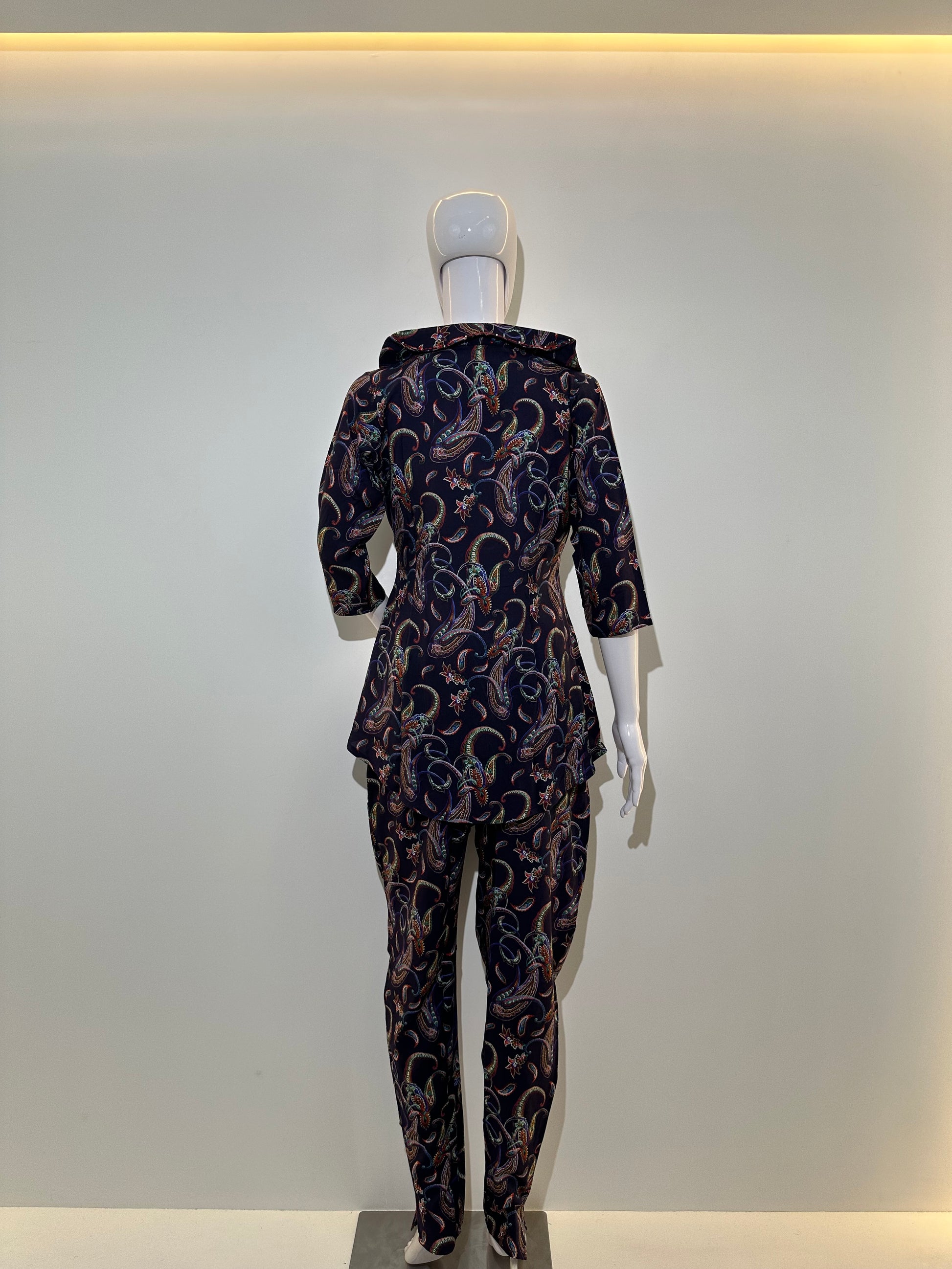 Co-ord set in Printed Rayon