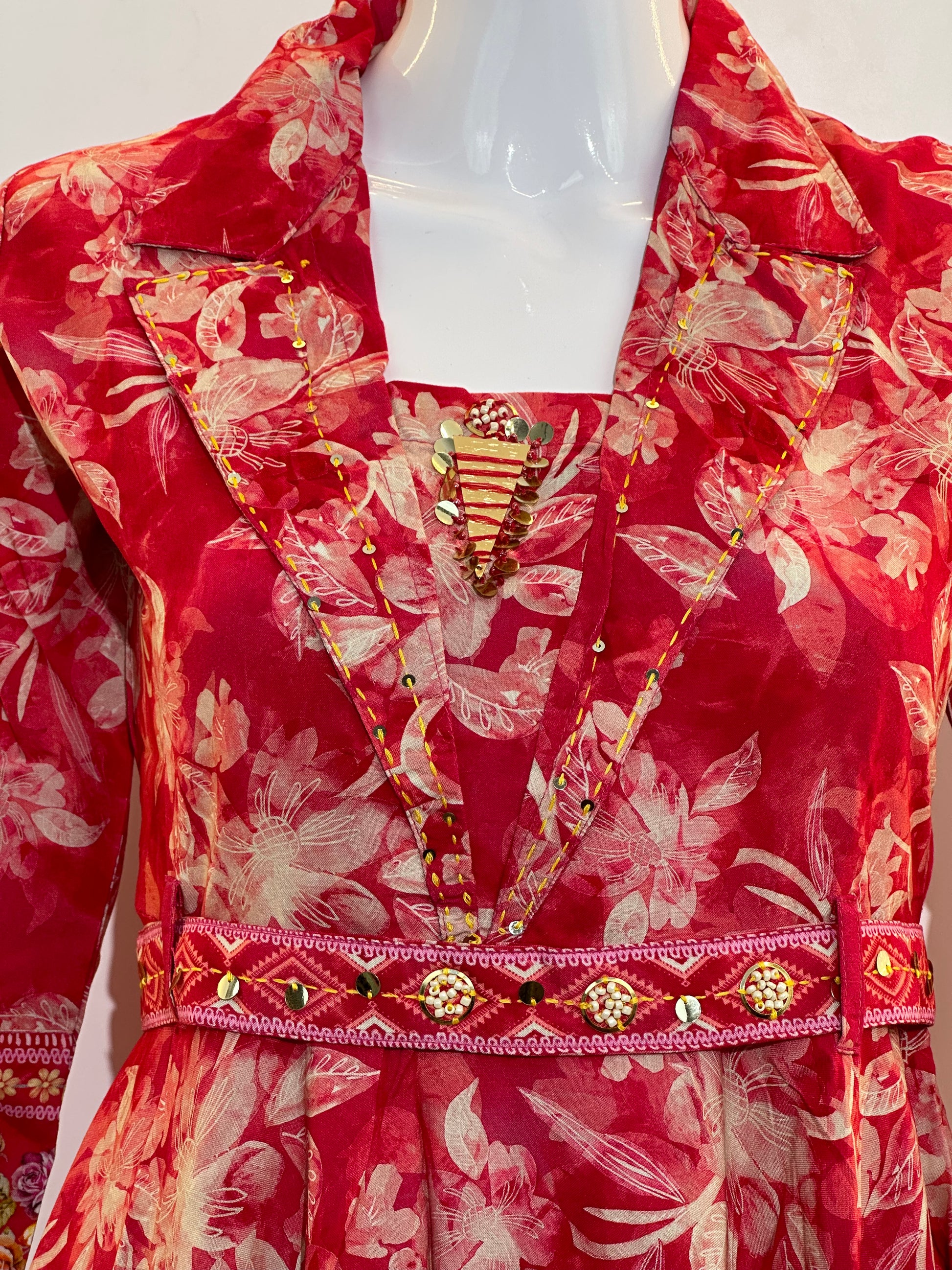 Co-ord set in Printed Rayon