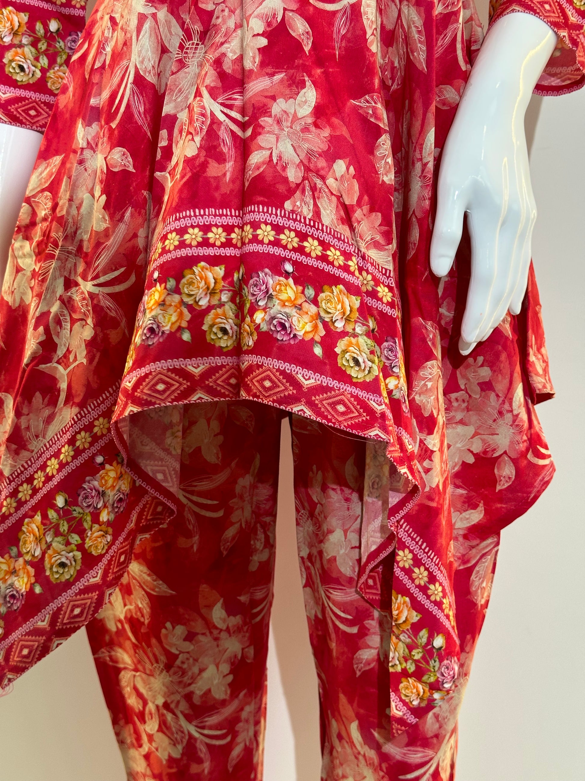 Co-ord set in Printed Rayon