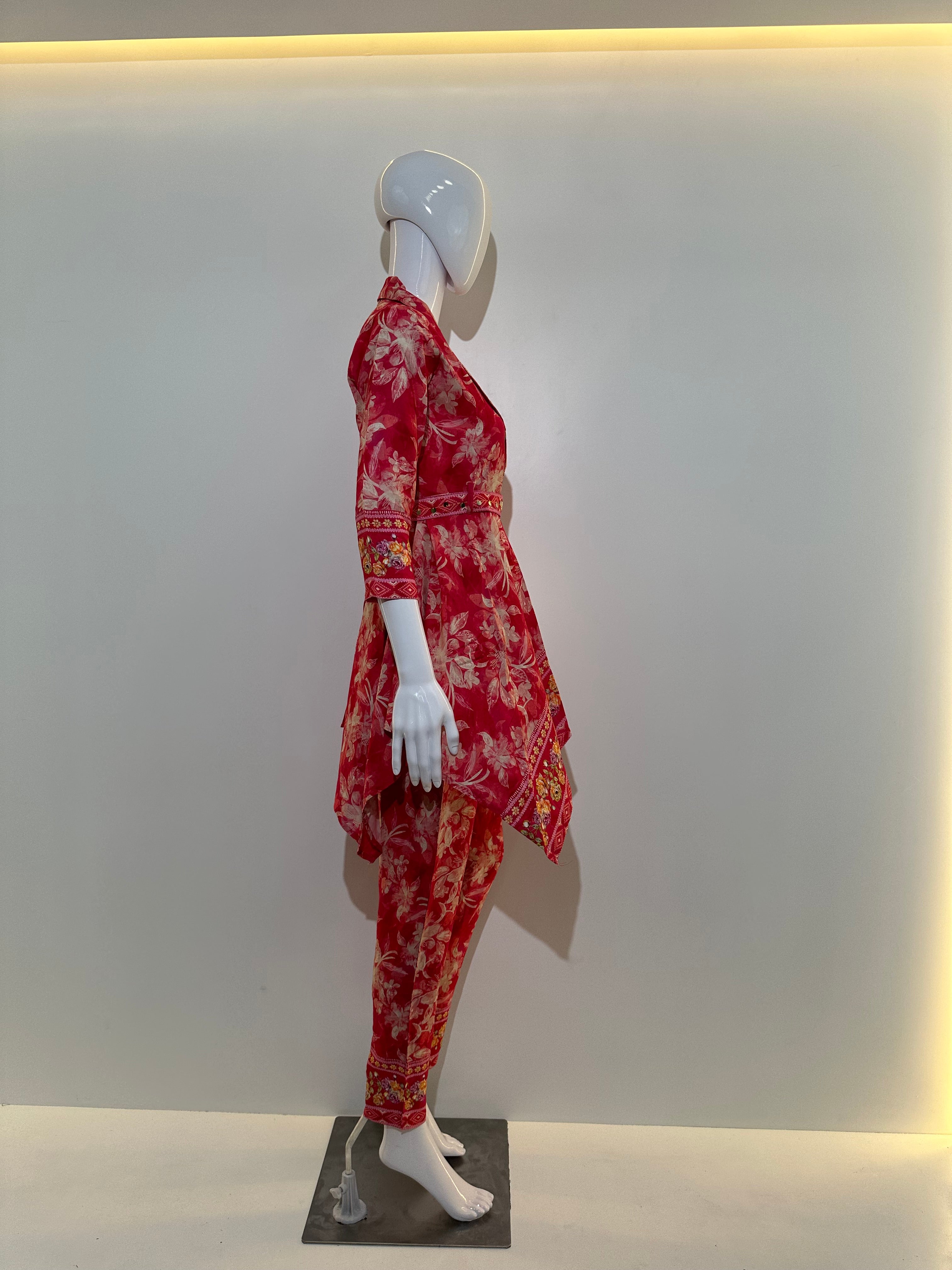 Image of Co-ord set in Printed Rayon