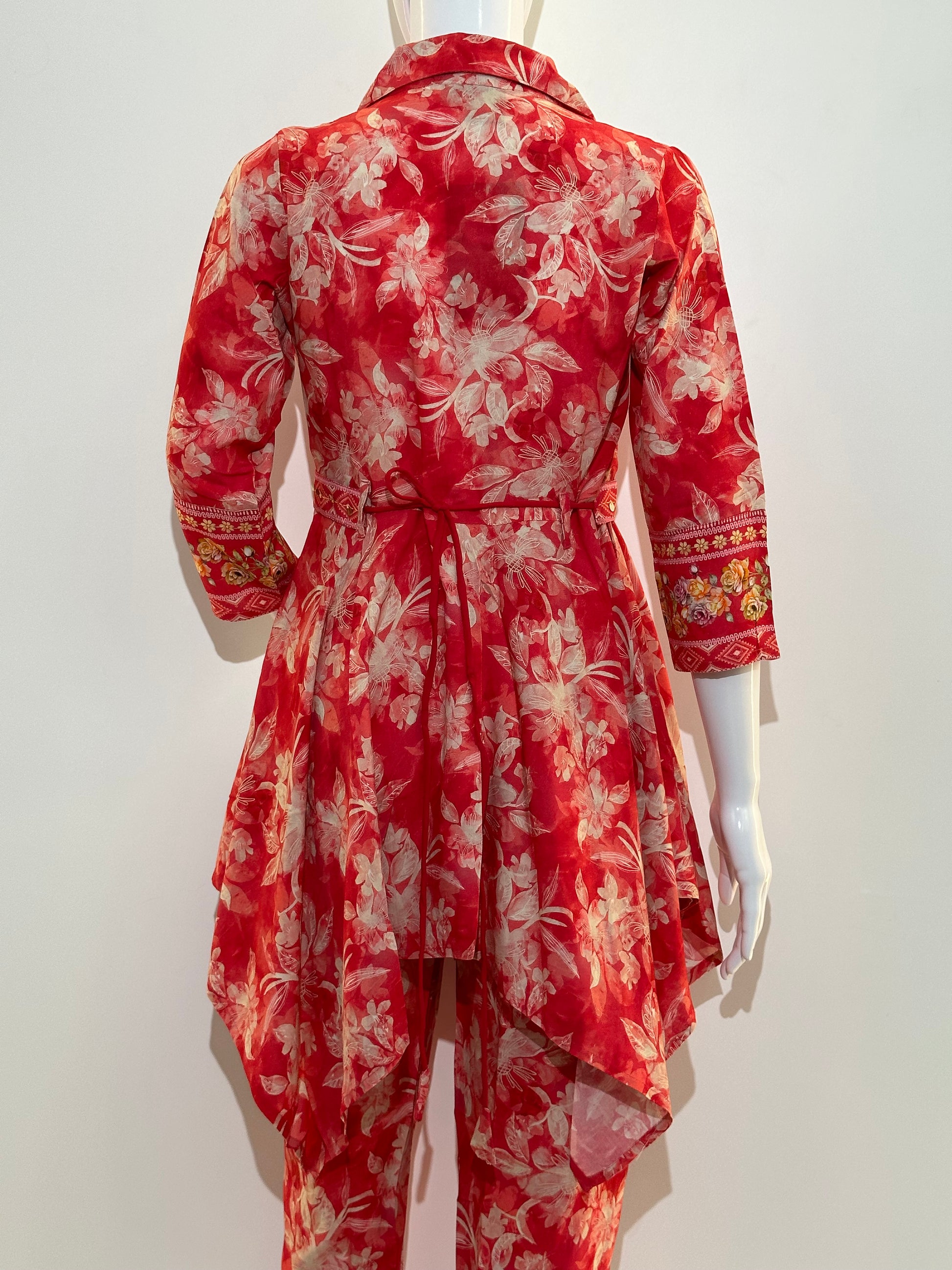 Co-ord set in Printed Rayon
