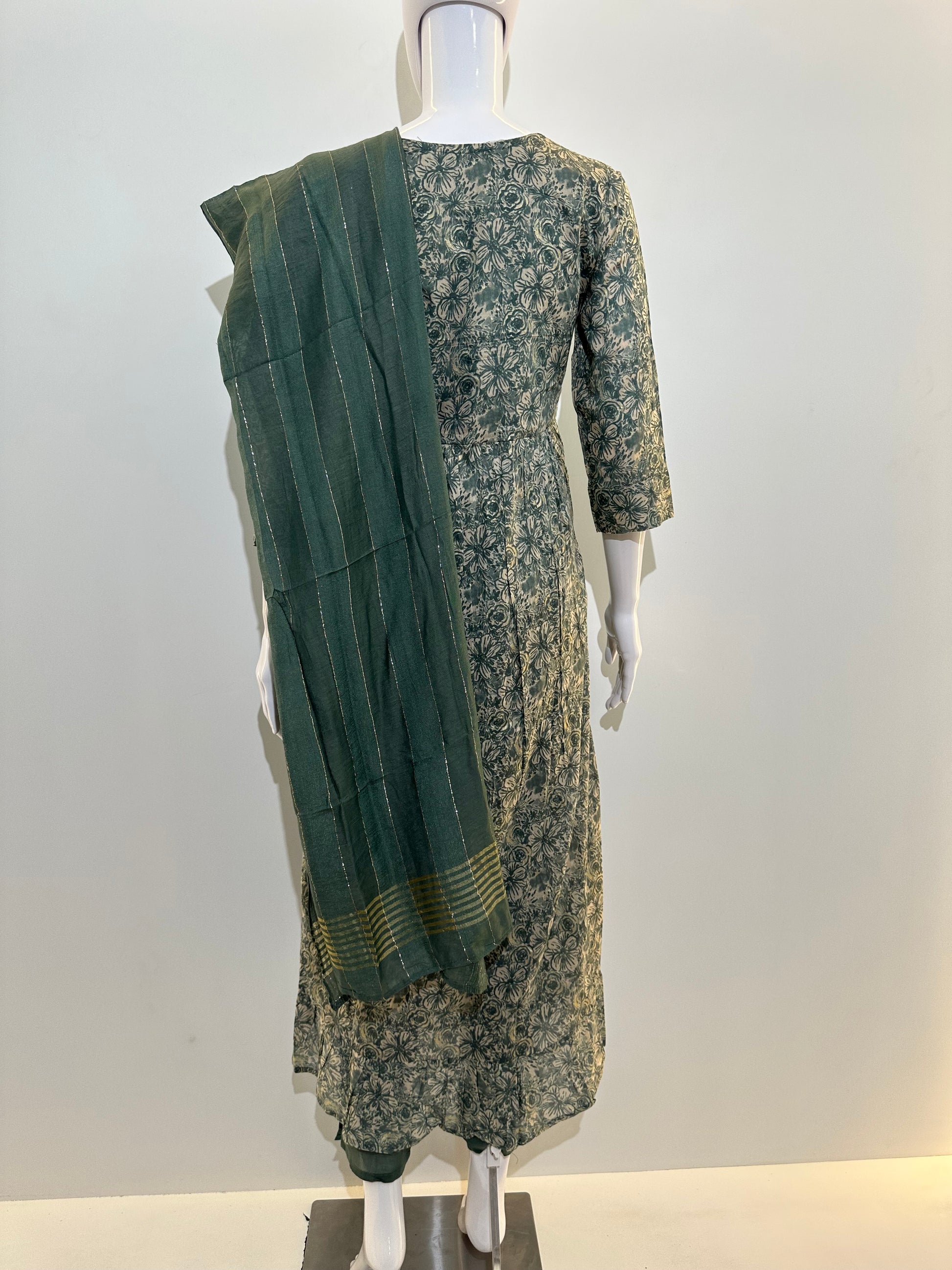 3 Piece Mull Cotton Kurti Set