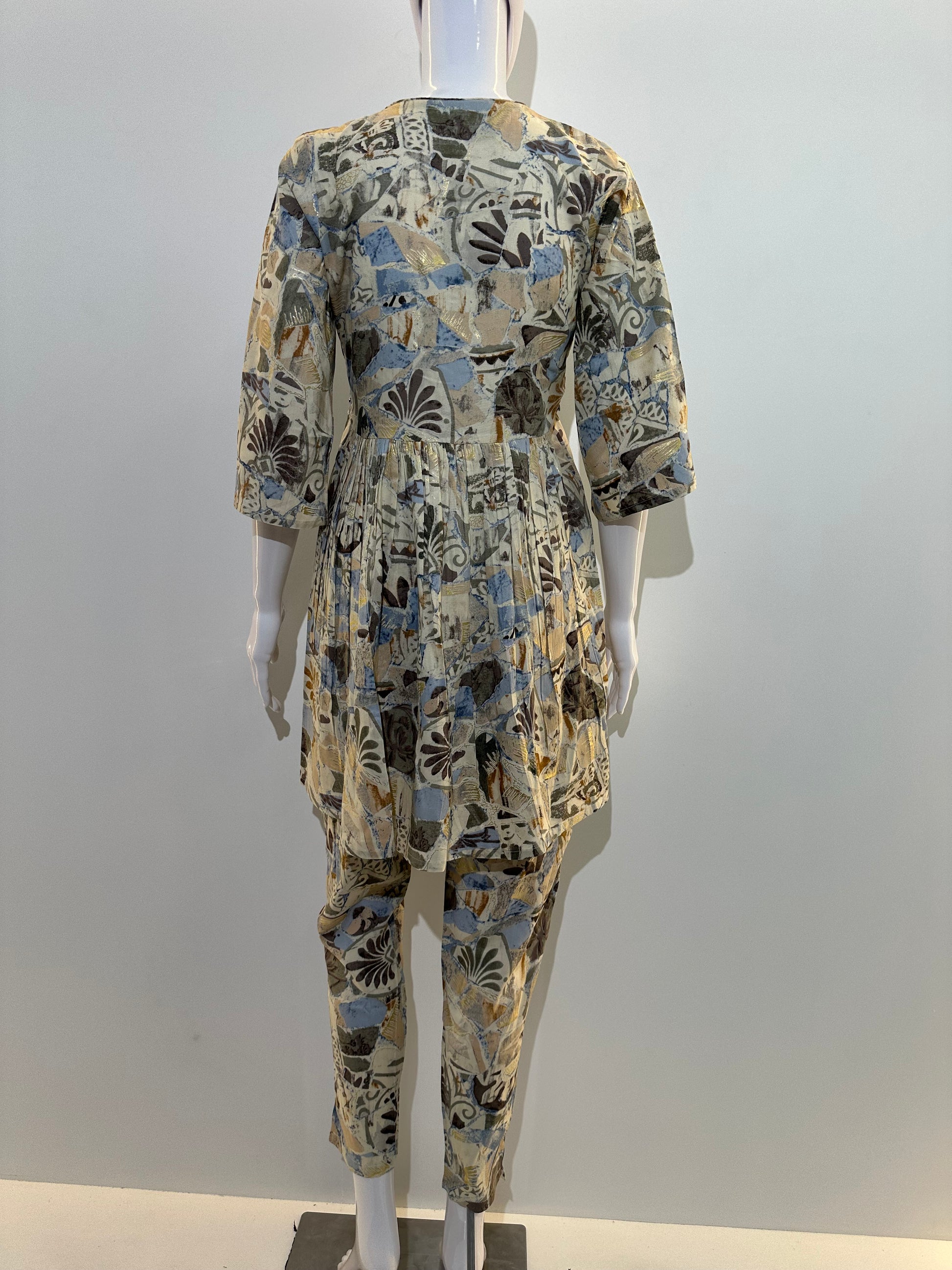 Alia Cut Rayon Coord Set- 2 Piece