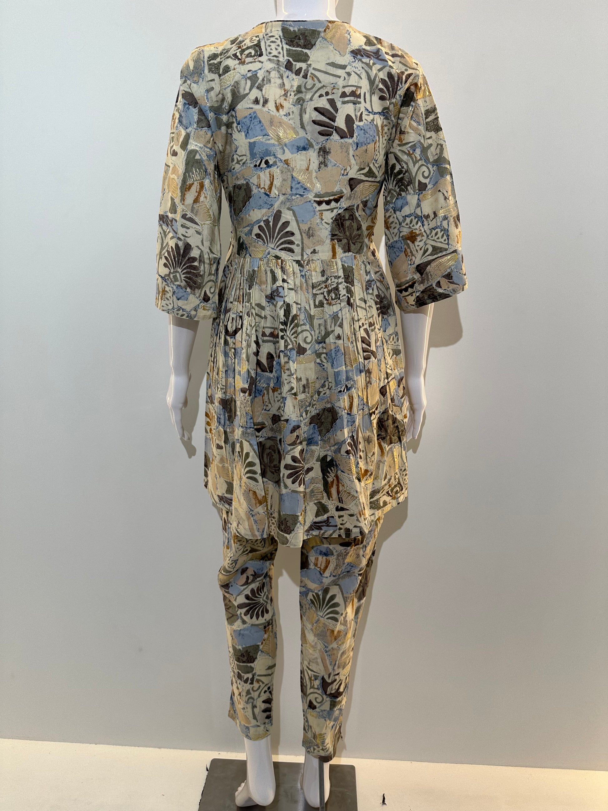 Alia Cut Rayon Coord Set- 2 Piece