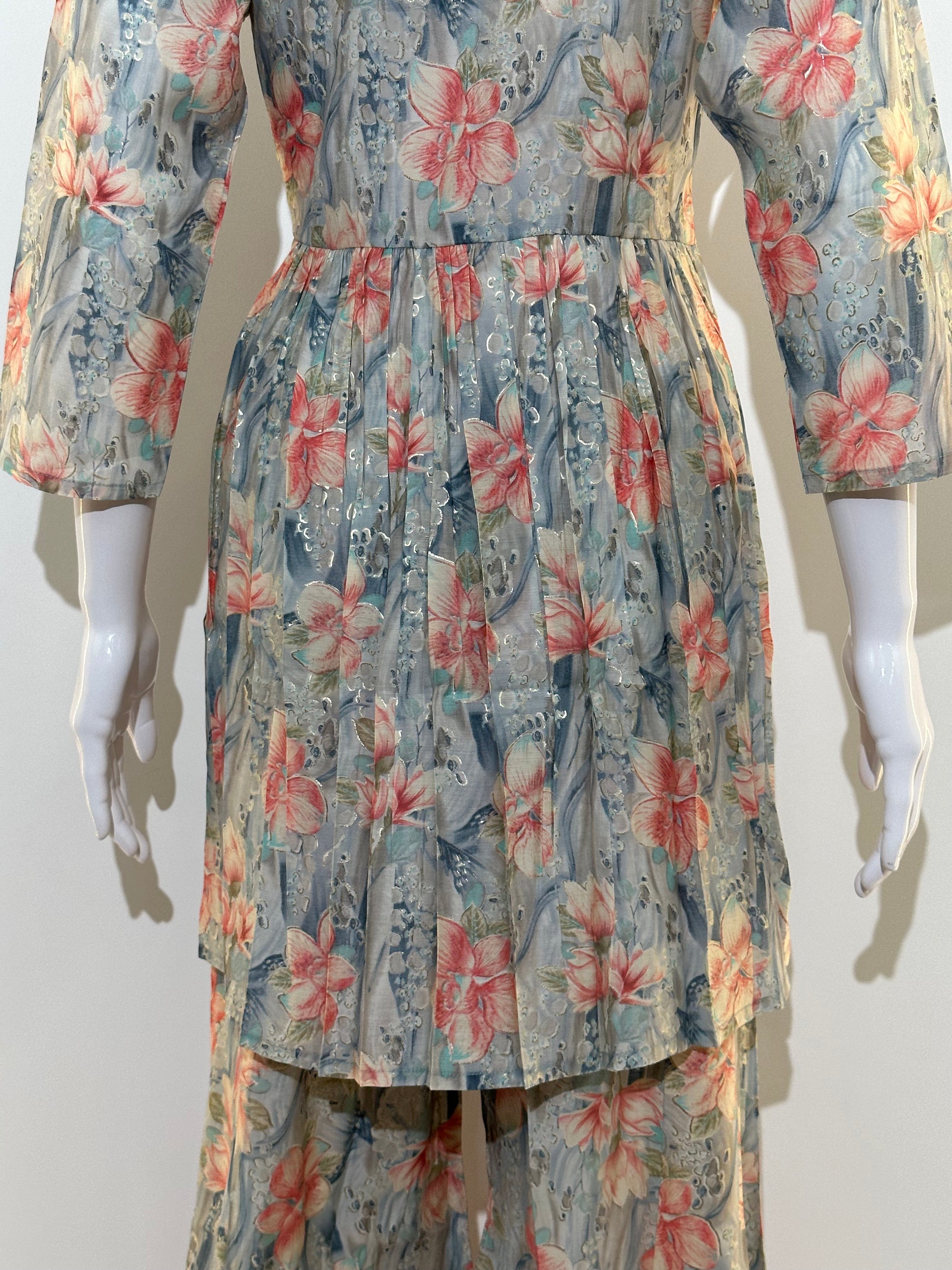 Muslin Bell Bottom Kurti Set- 2 Piece