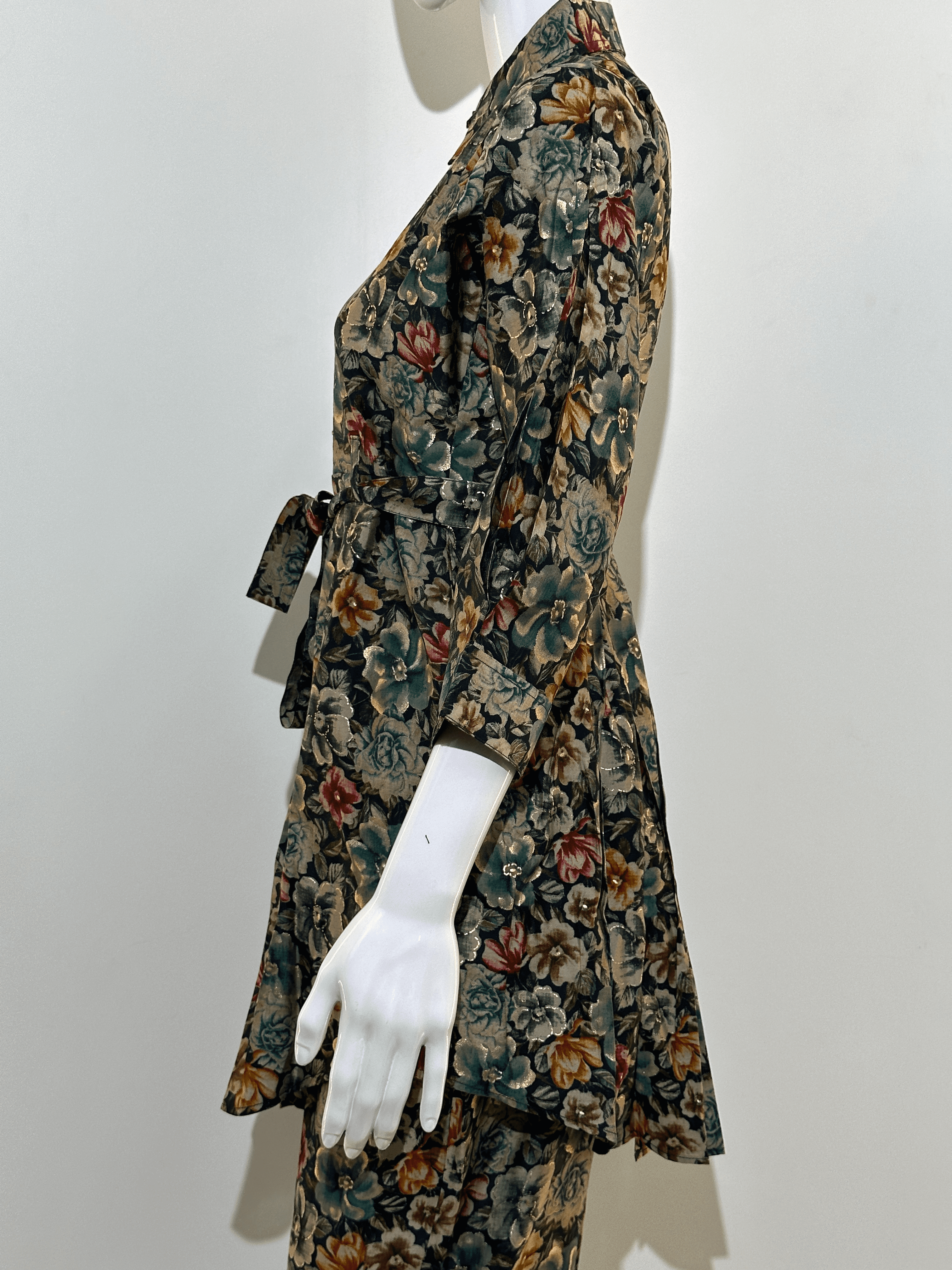 Image of Muslin Pattern Work Coord Set - 2 piece
