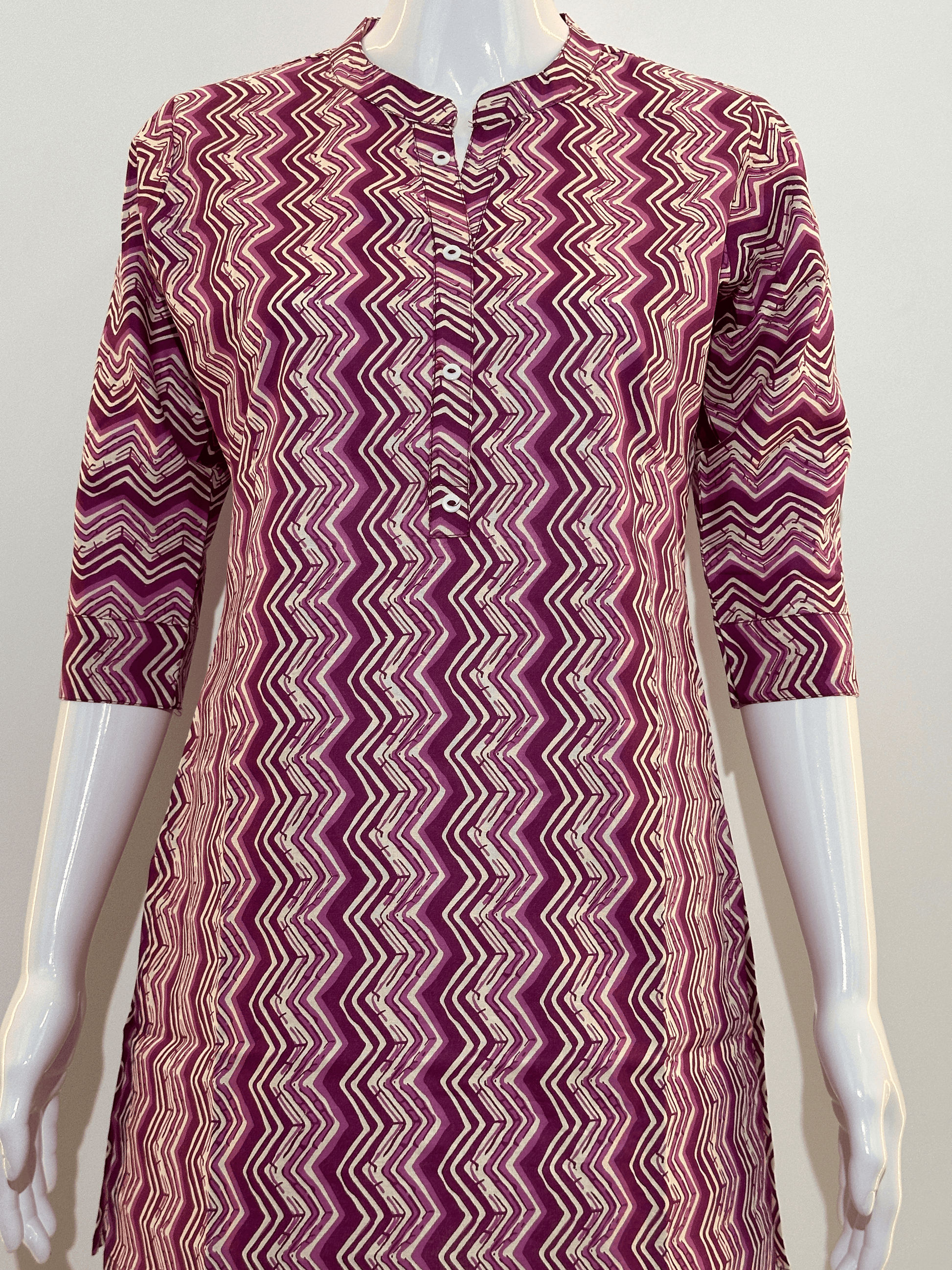 Pure Cotton Short Tunics - Jambli Color