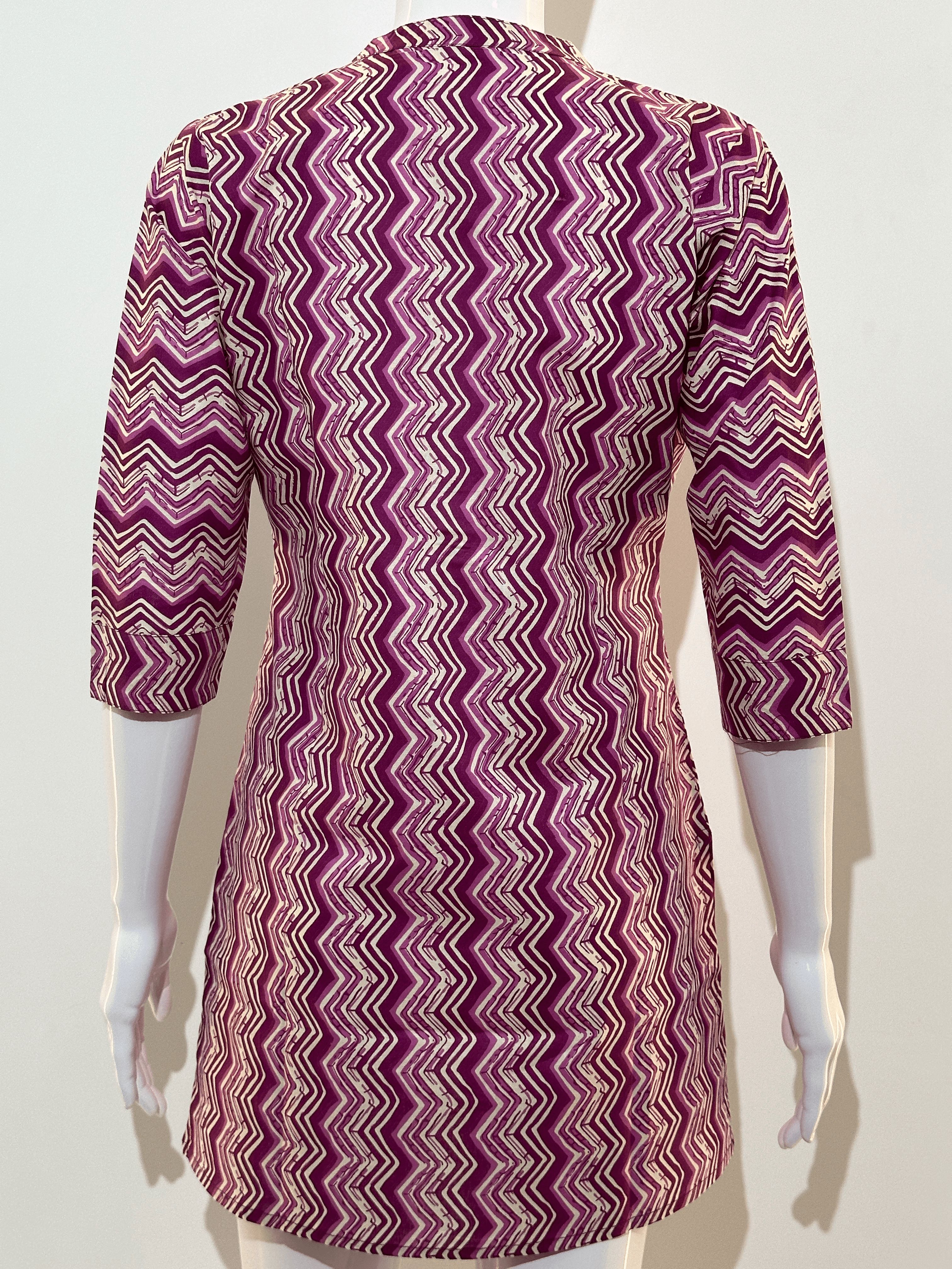 Image of Pure Cotton Short Tunics - Jambli Color