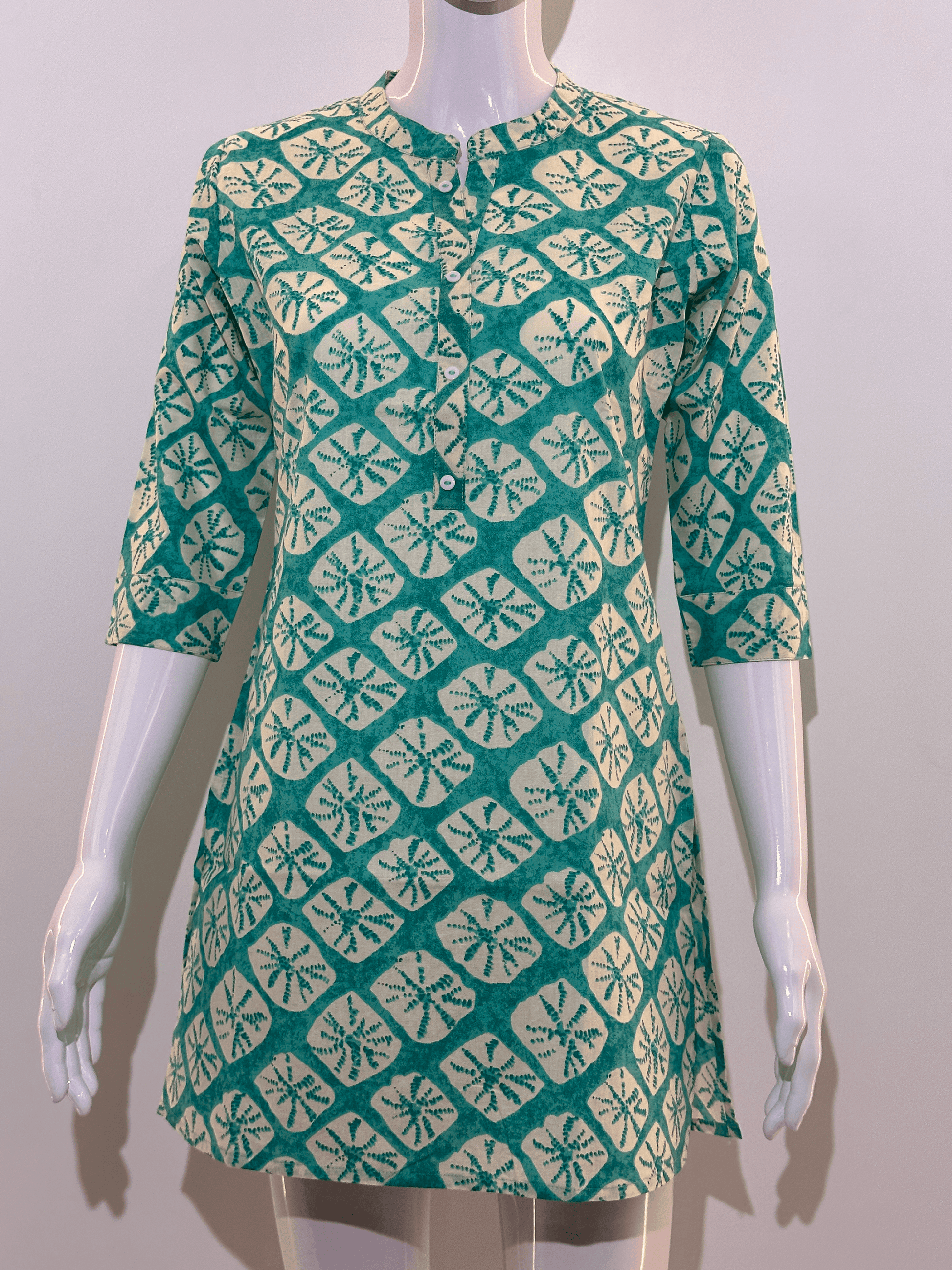 Pure Cotton Short Tunics - Rama Color