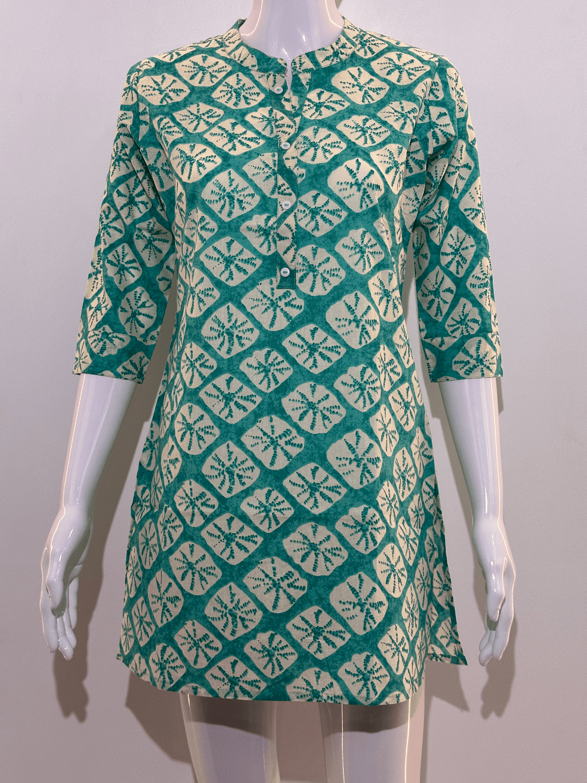 Pure Cotton Short Tunics - Rama Color
