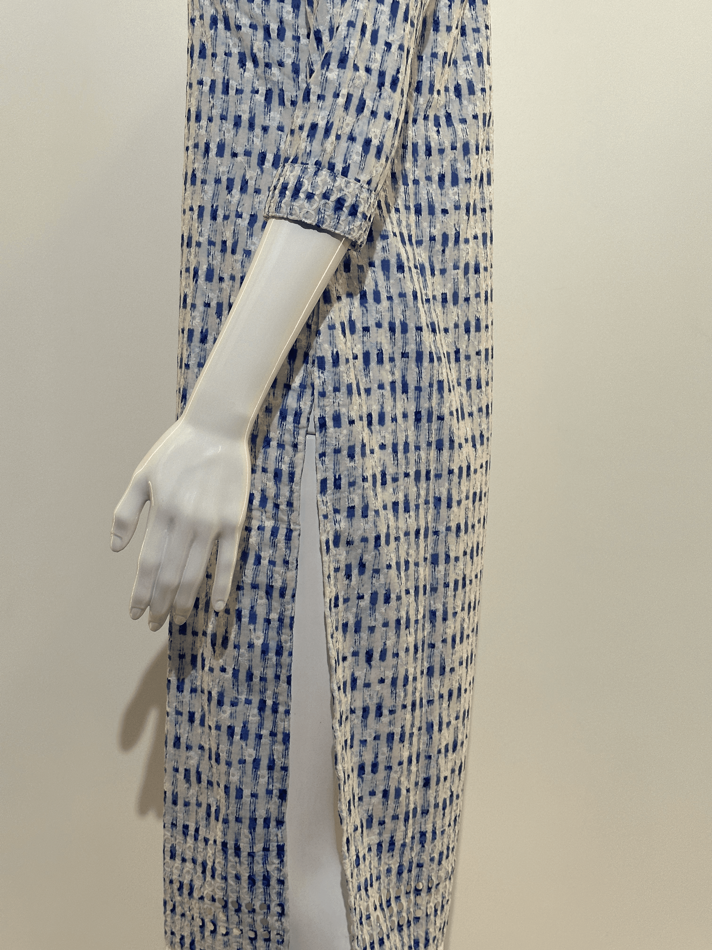 Image of Lucknowi work Cotton Straight Kurti