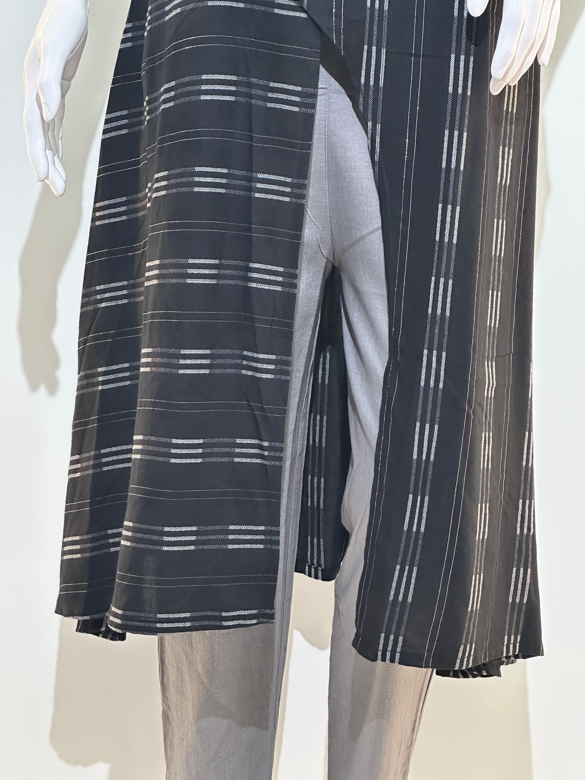 Lycra Cotton Pant Pair - 2 Piece