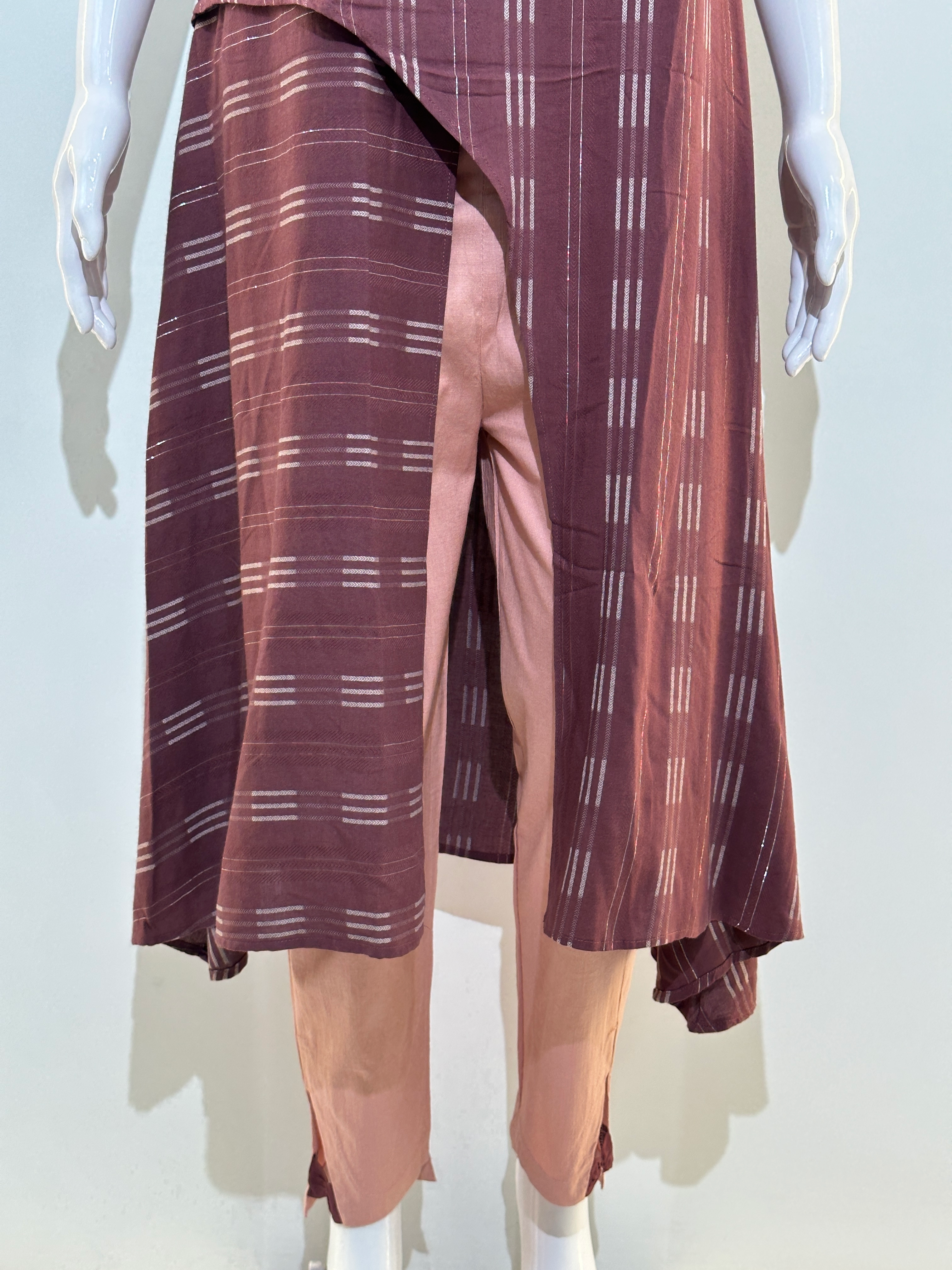Image of Lycra Cotton Pant Pair - 2 Piece