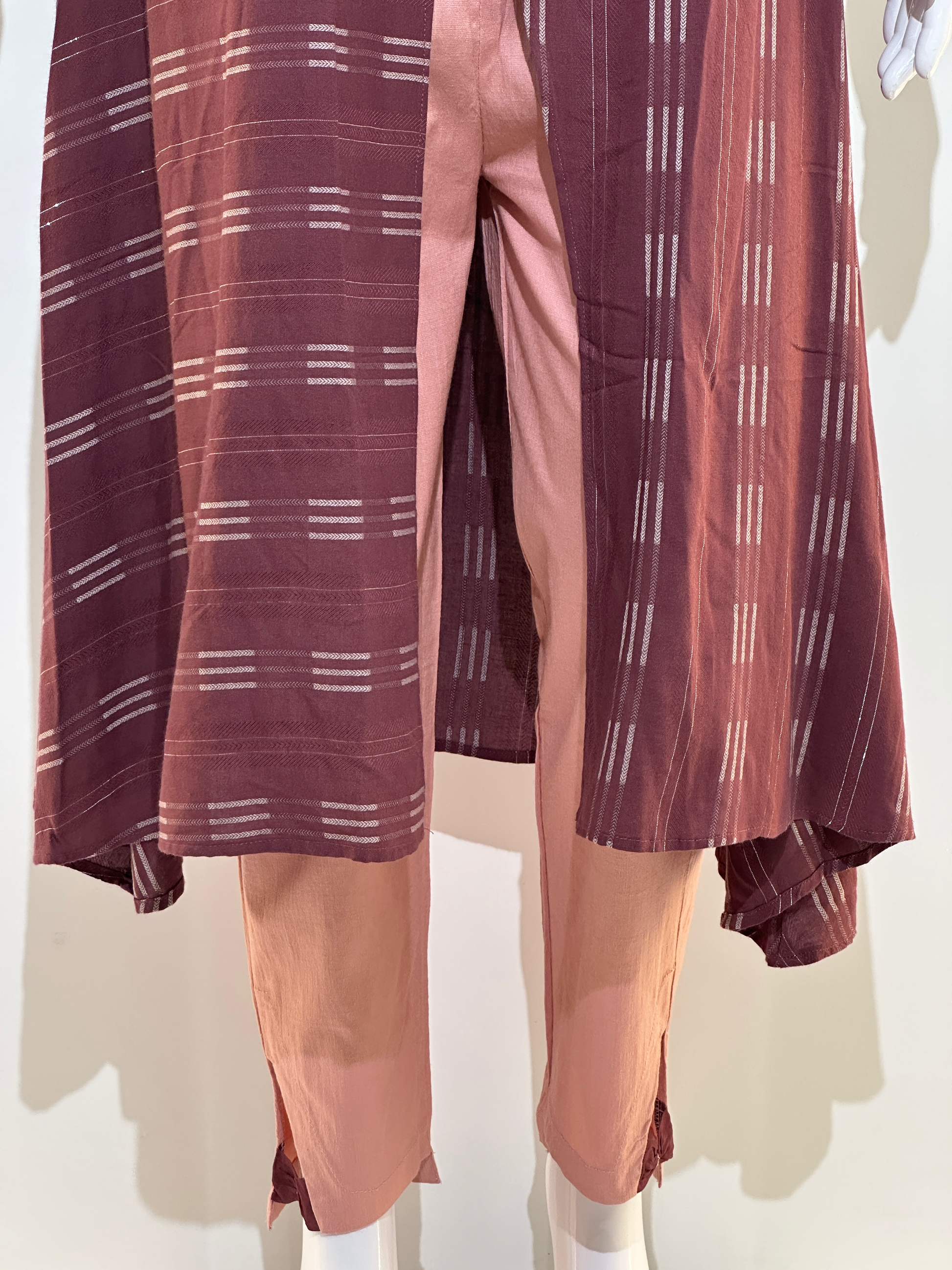 Lycra Cotton Pant Pair - 2 Piece