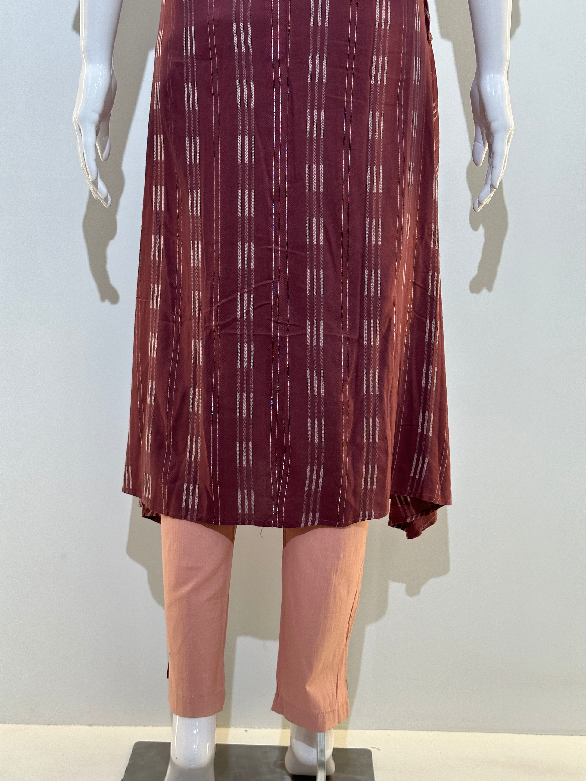 Lycra Cotton Pant Pair - 2 Piece