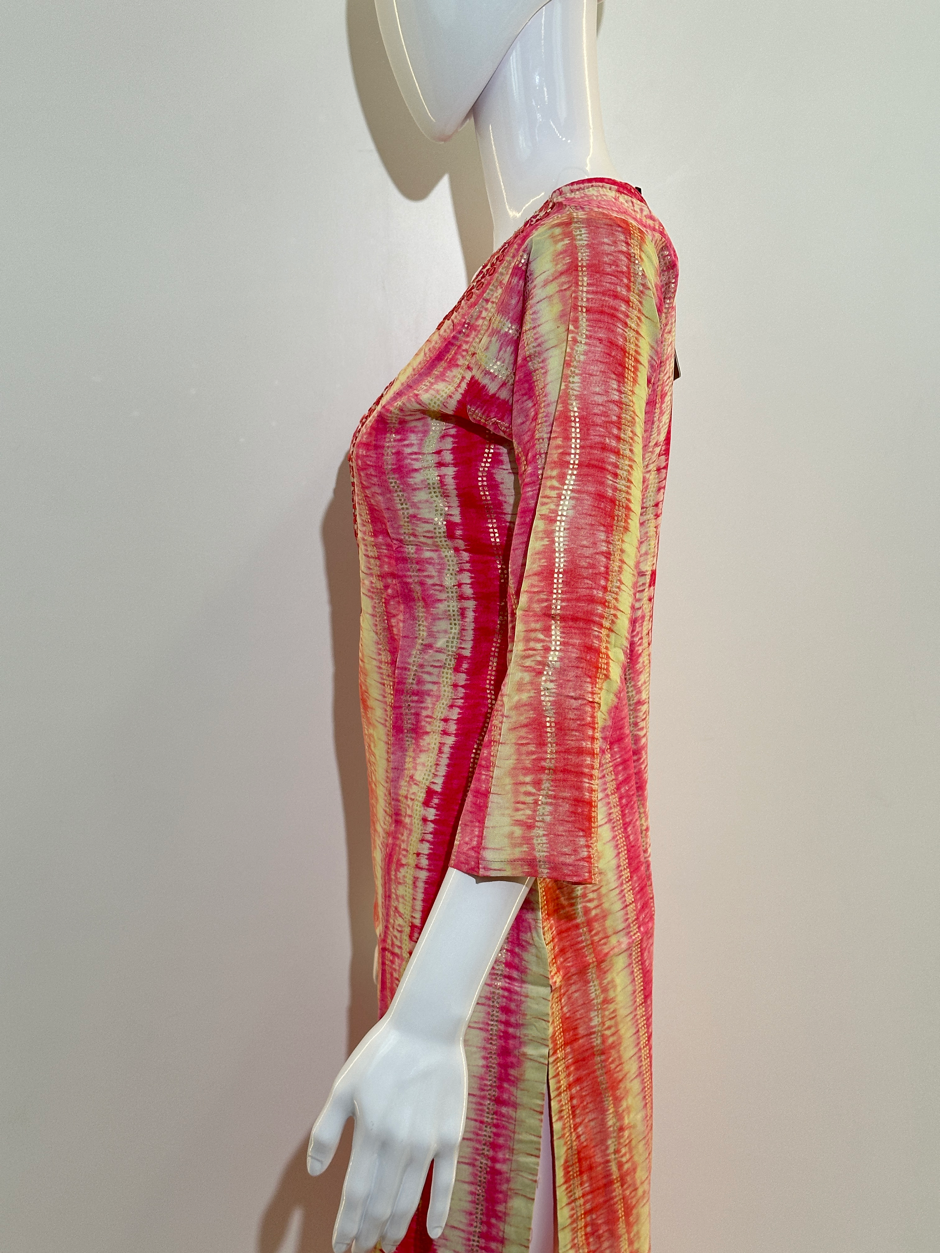 Image of Rayon with Hand and border work Kurti