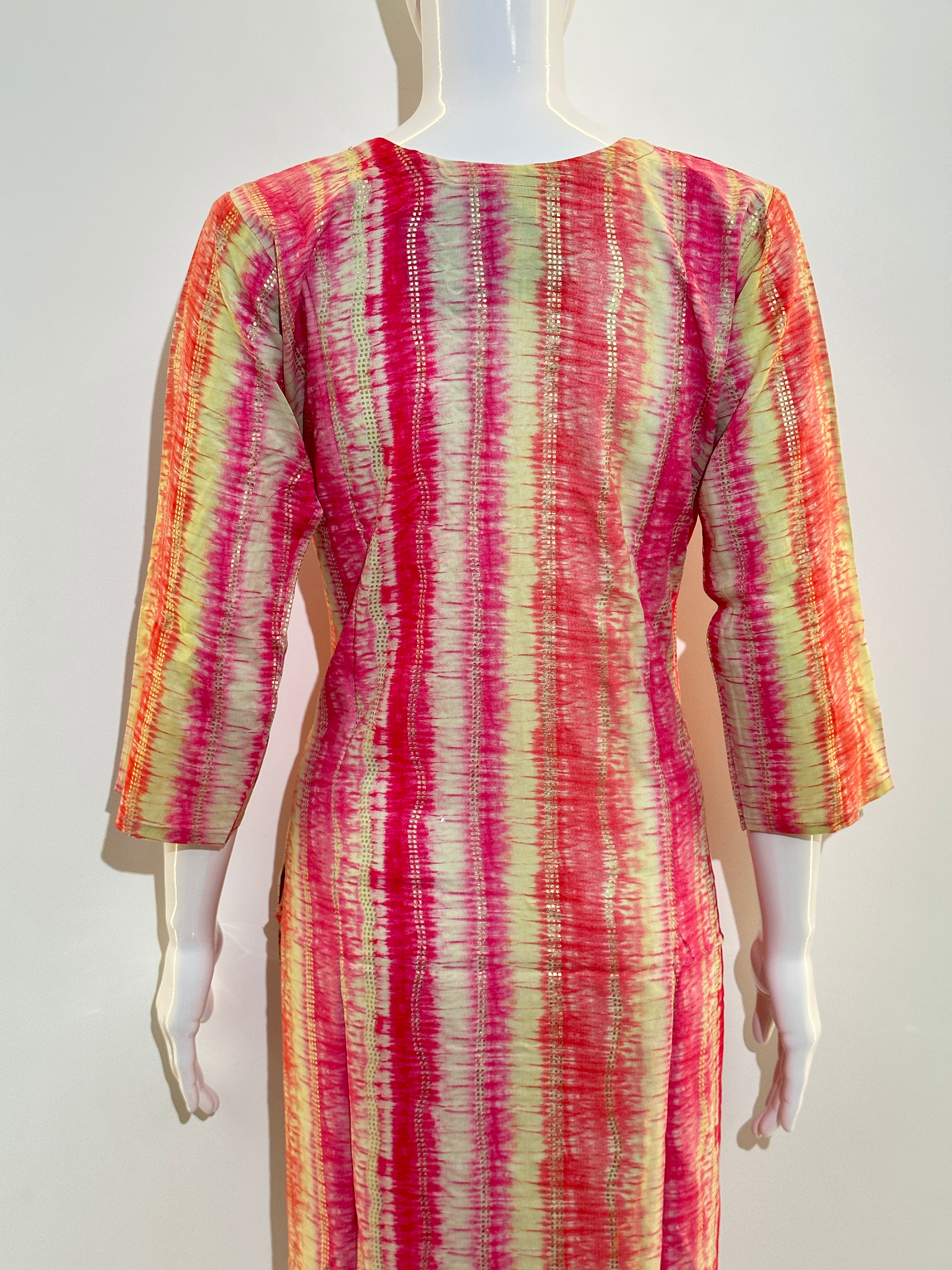 Image of Rayon with Hand and border work Kurti