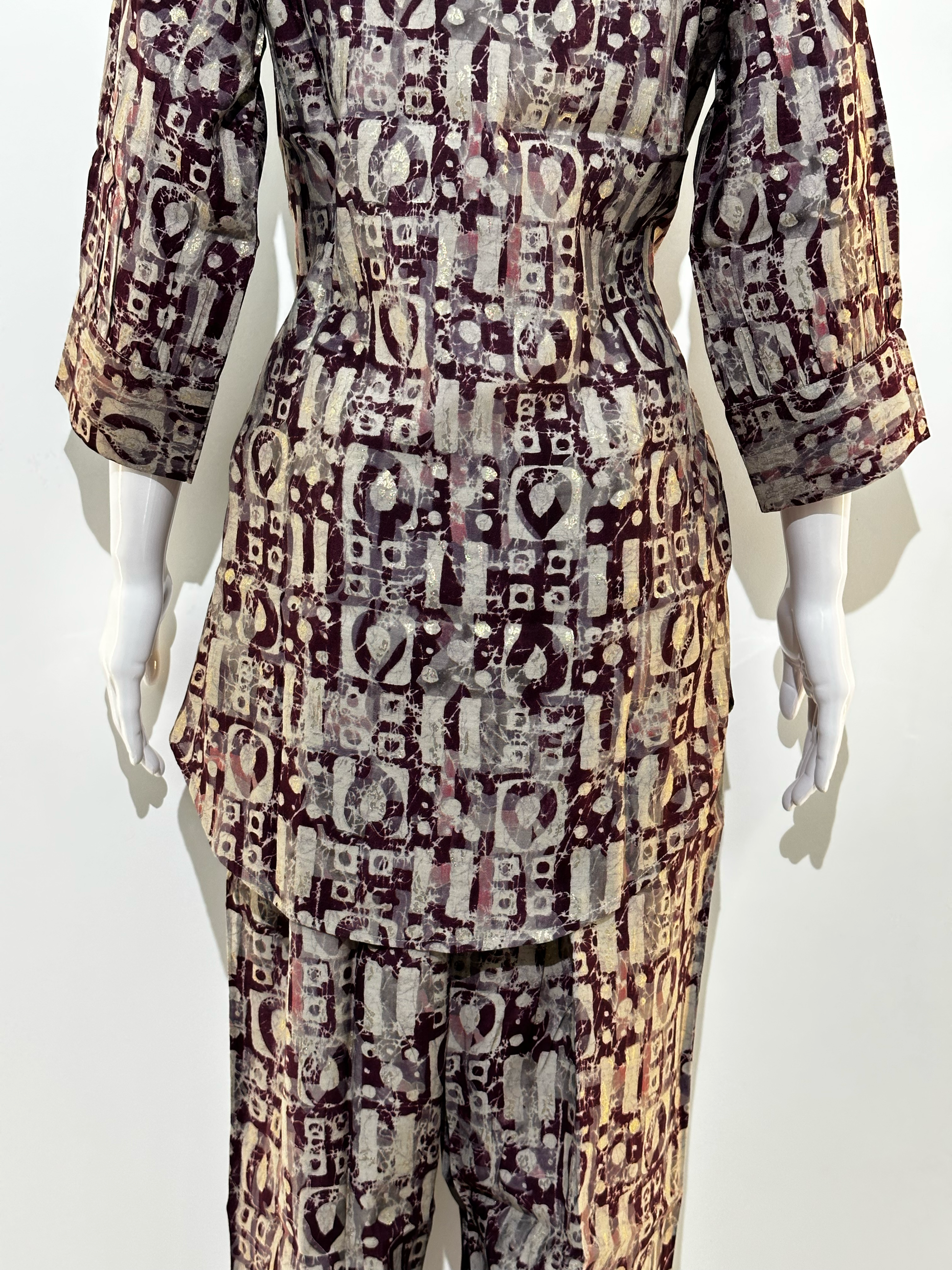 Mirror Embroidery Coord Set - 2 Piece