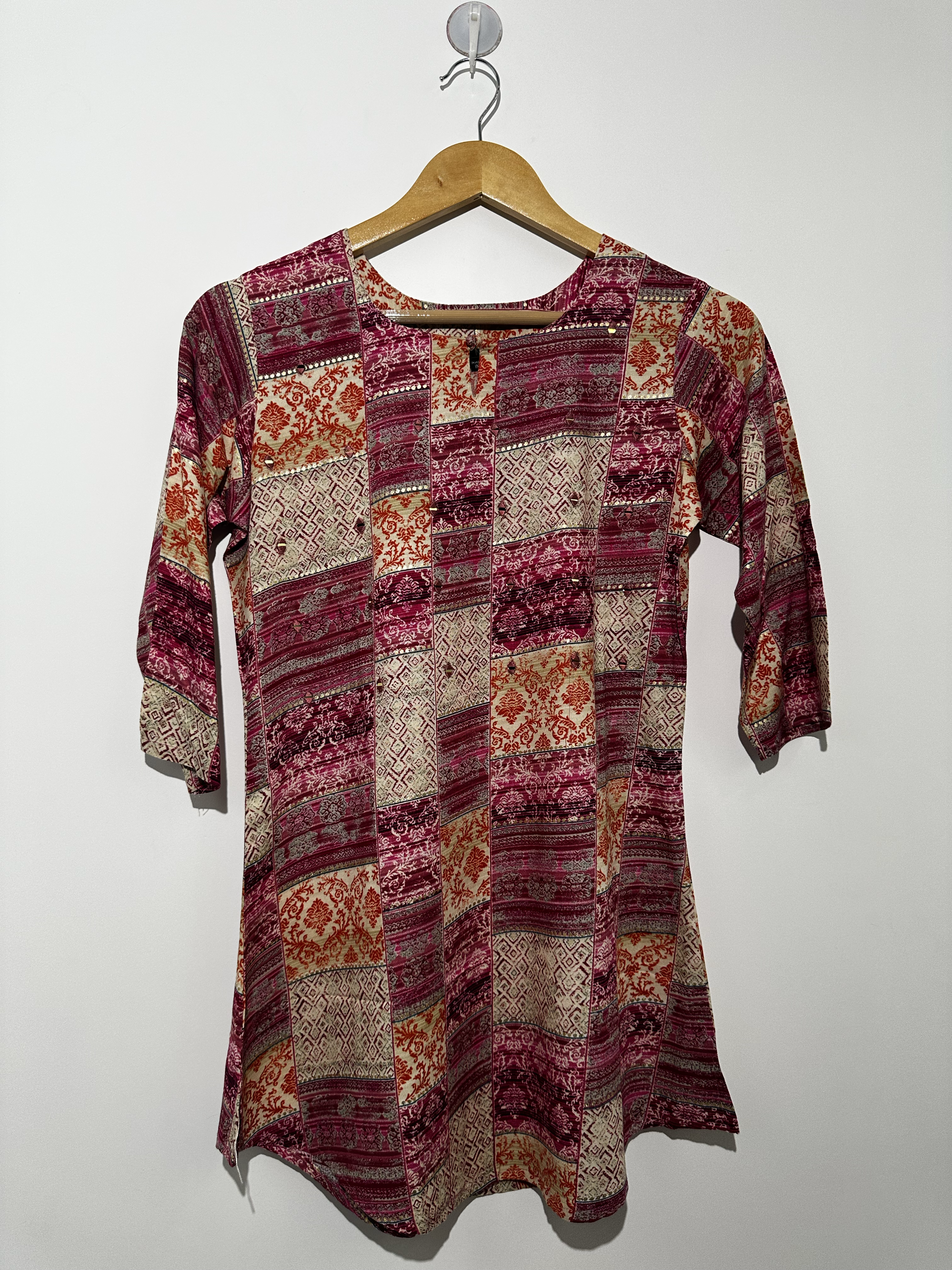 Image of Pure Rayon Mirror work Tunic