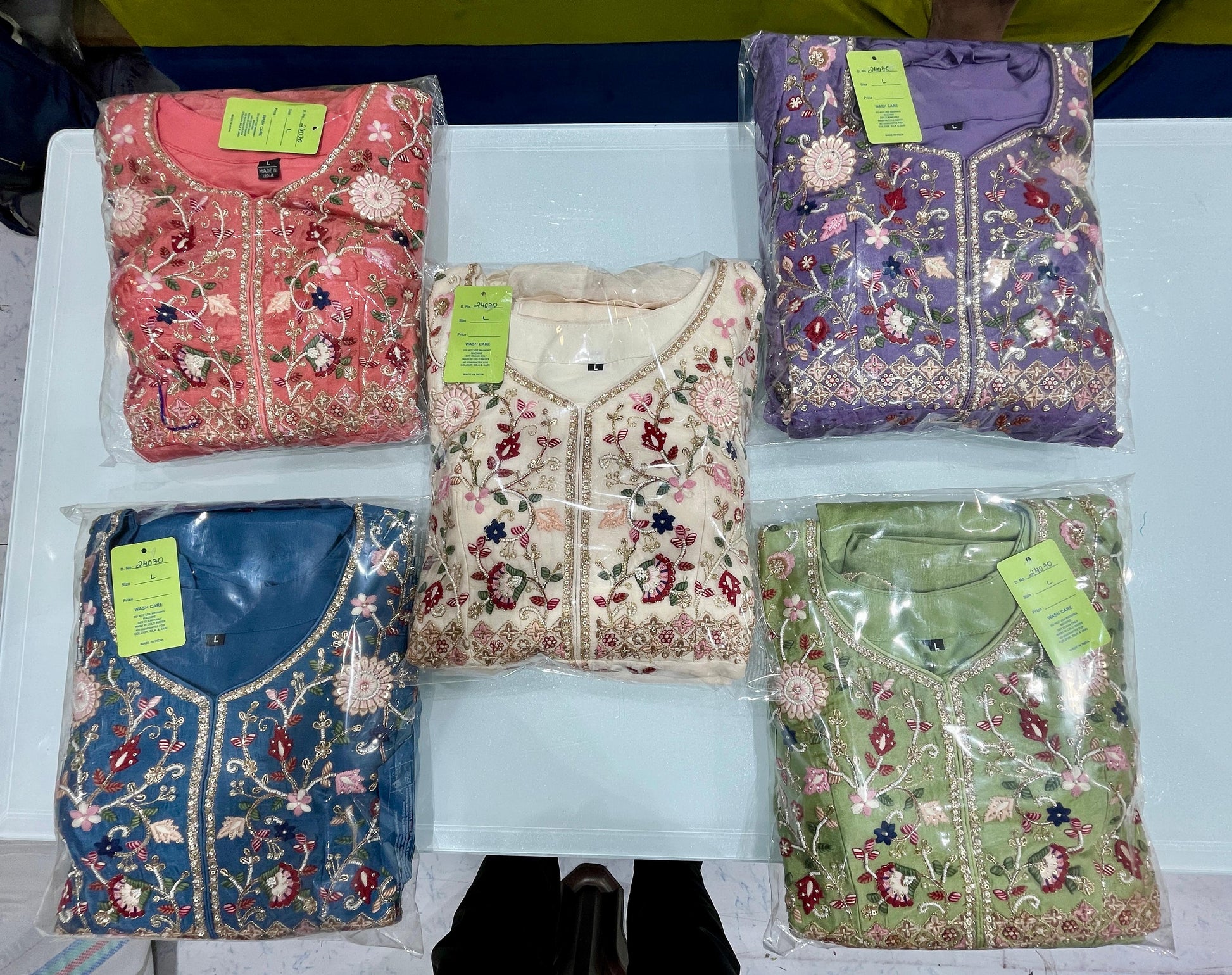 Pure Silk Designer 3 Piece Indo Western Set