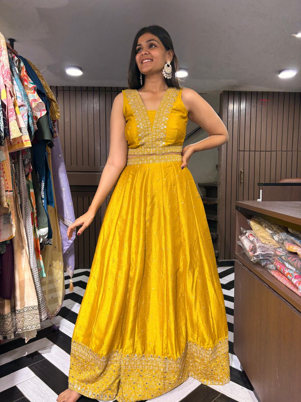 Pure Silk 3 Piece Indo western