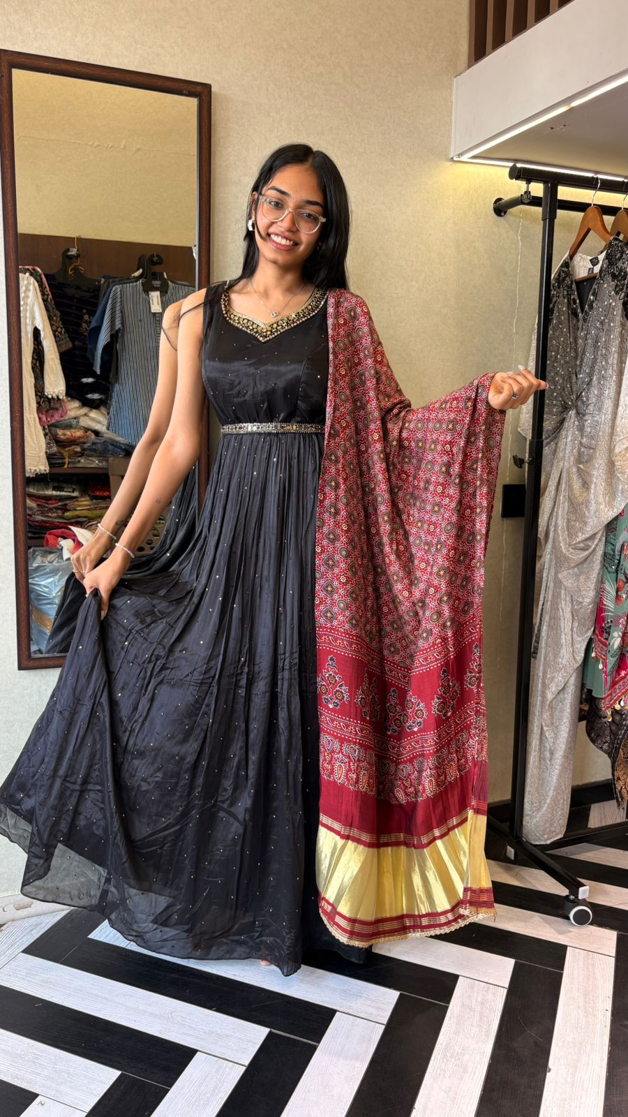 Pure Georgette 3 Piece Set