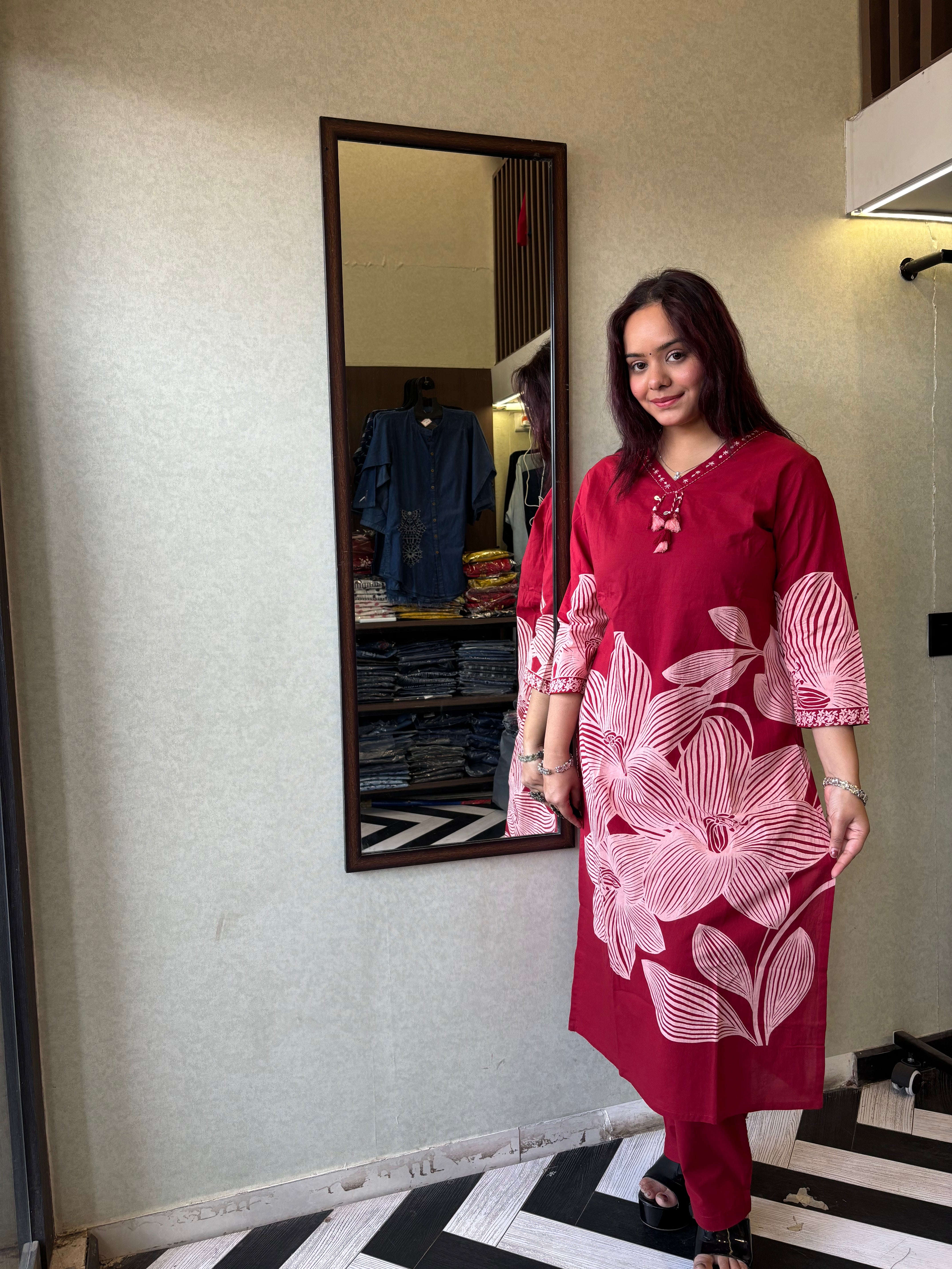 Pure Mull Cotton 3 Piece Cotton Set