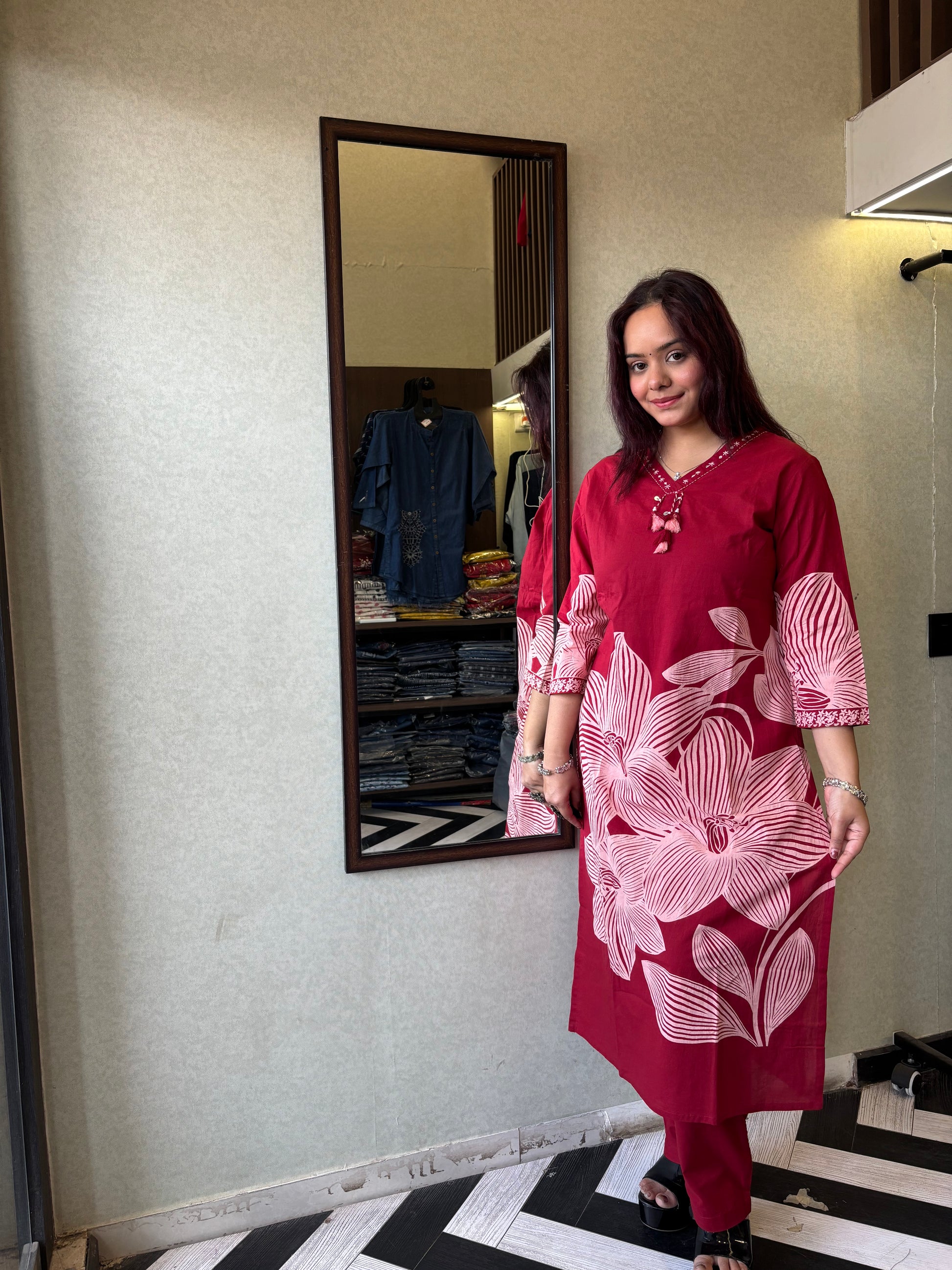 Pure Mull Cotton 3 Piece Cotton Set