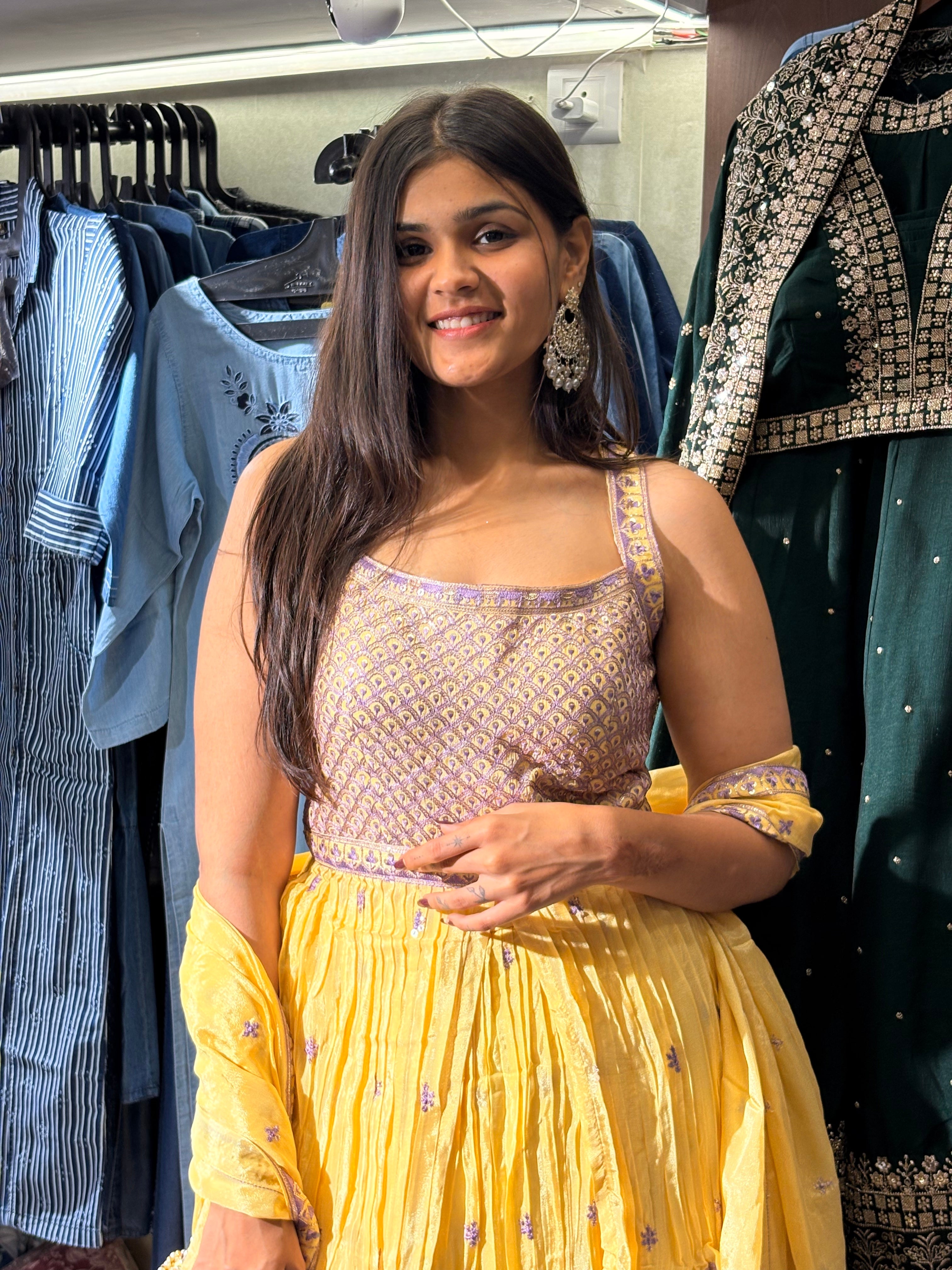 Pure Silk 3 Piece Indo western