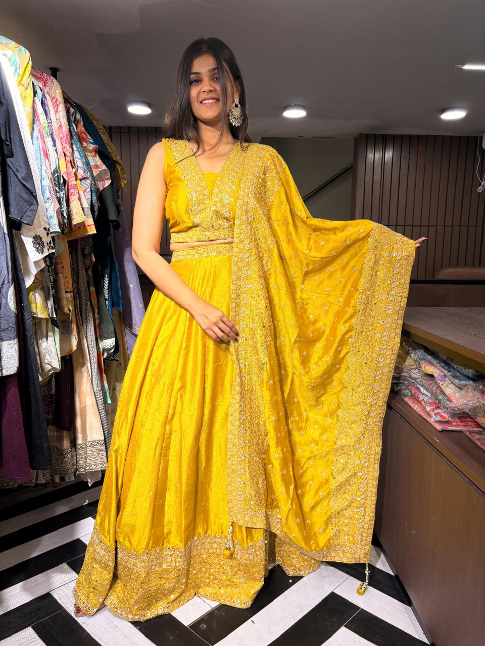 Pure Silk 3 Piece Indo western