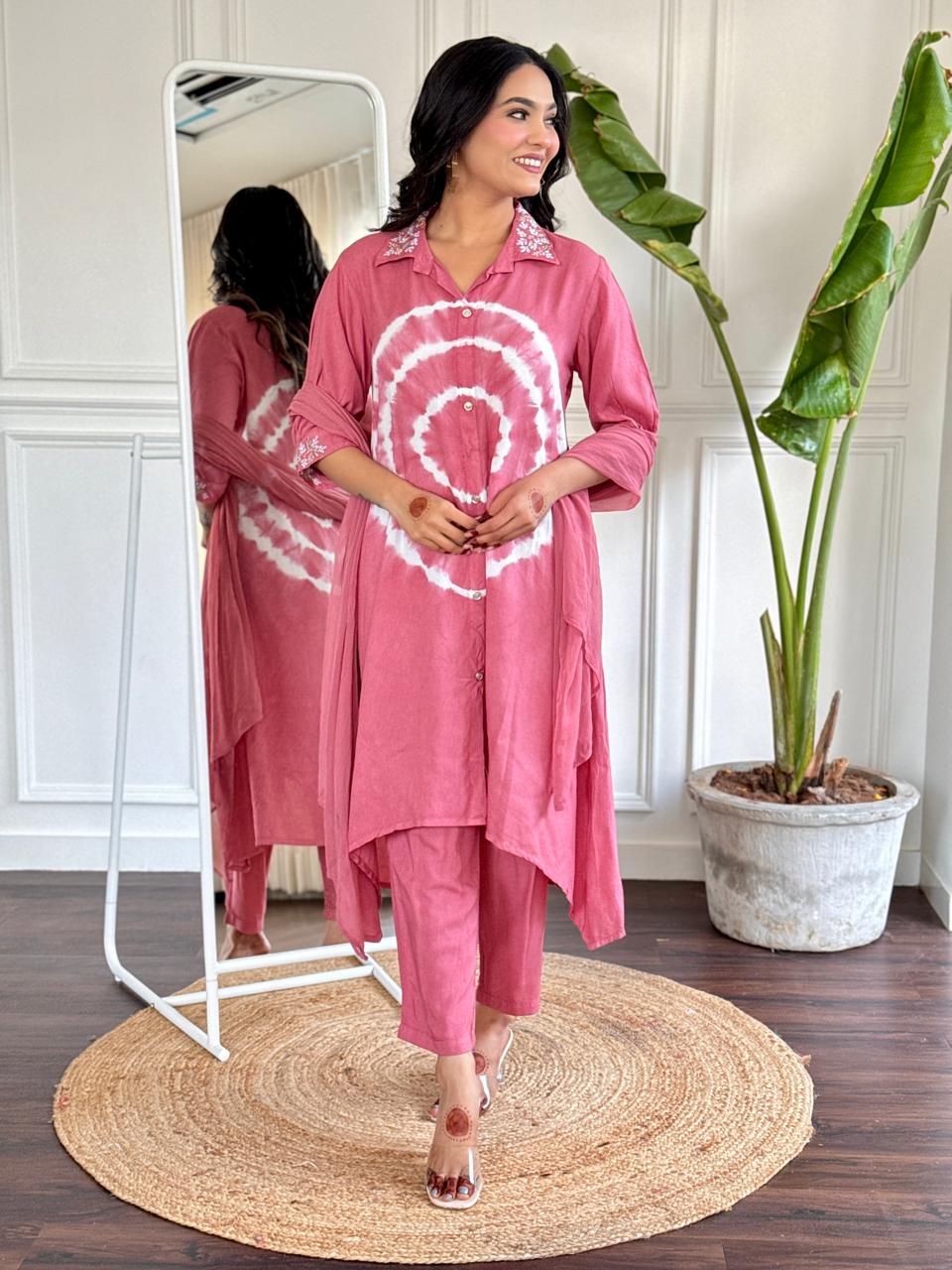 Pure Cotton Coord Set with Designer Print