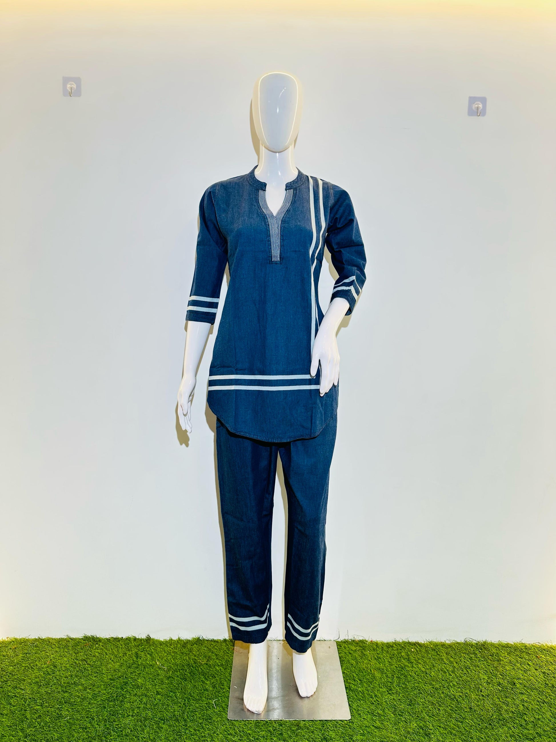 Pure Denim Coord Set