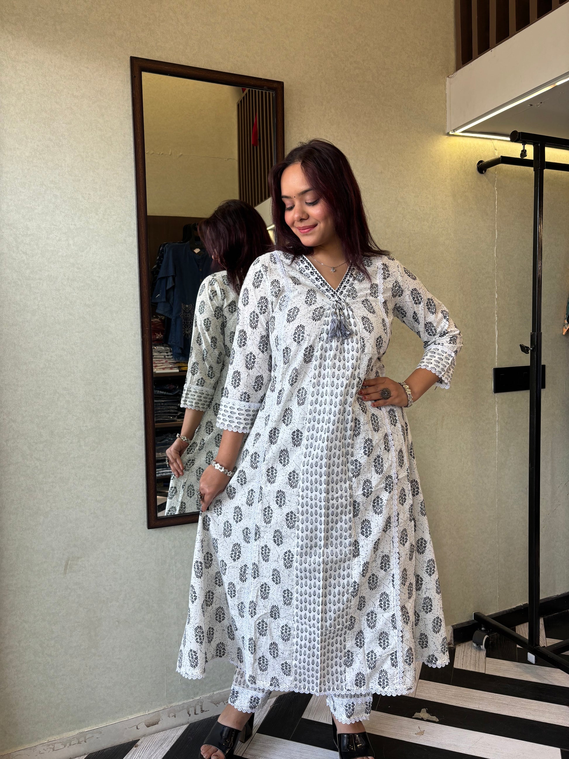 Pure Mull Cotton 3 Piece Cotton Set