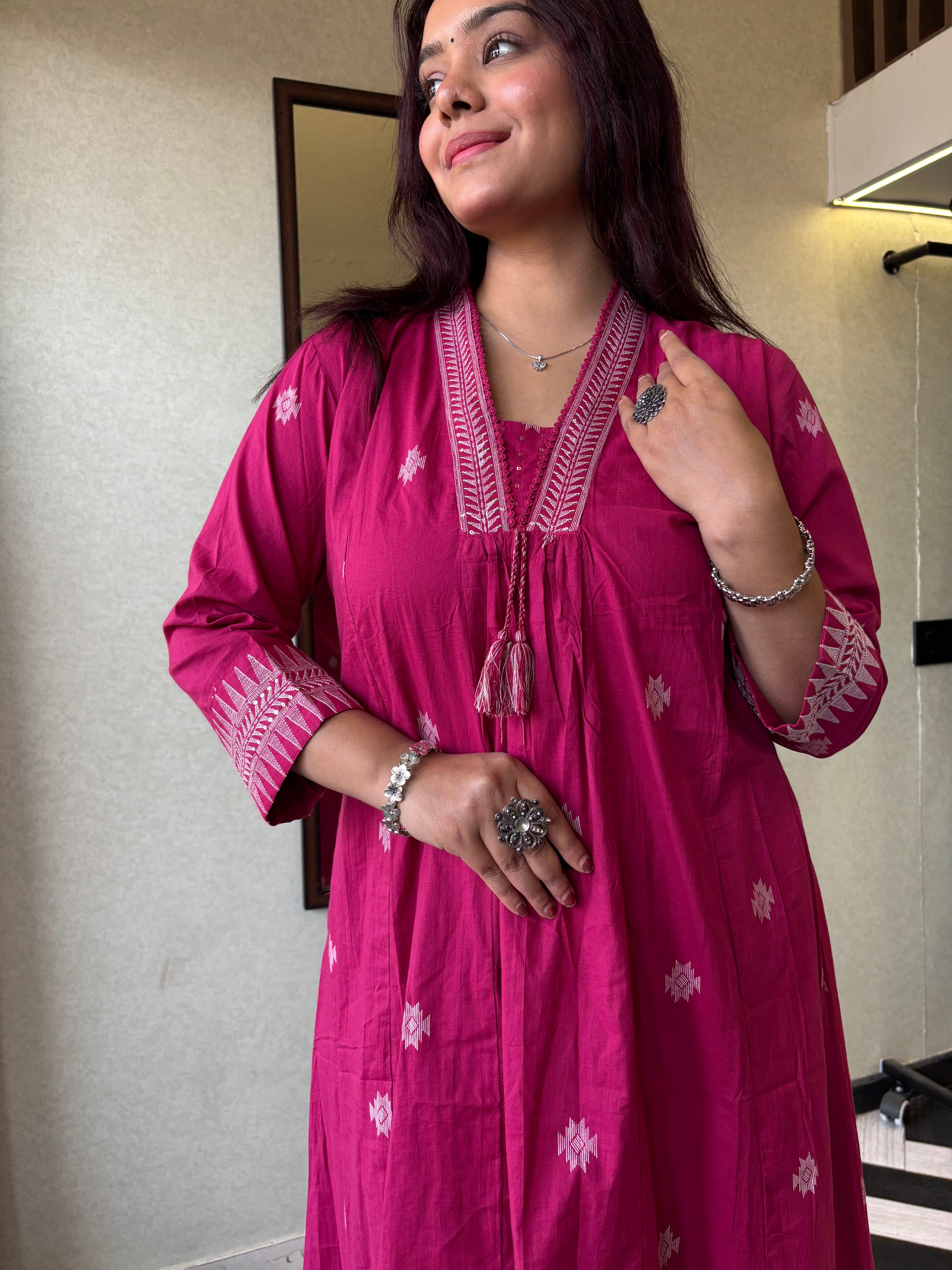 Image of Pure Mull Cotton 3 Piece Cotton Set