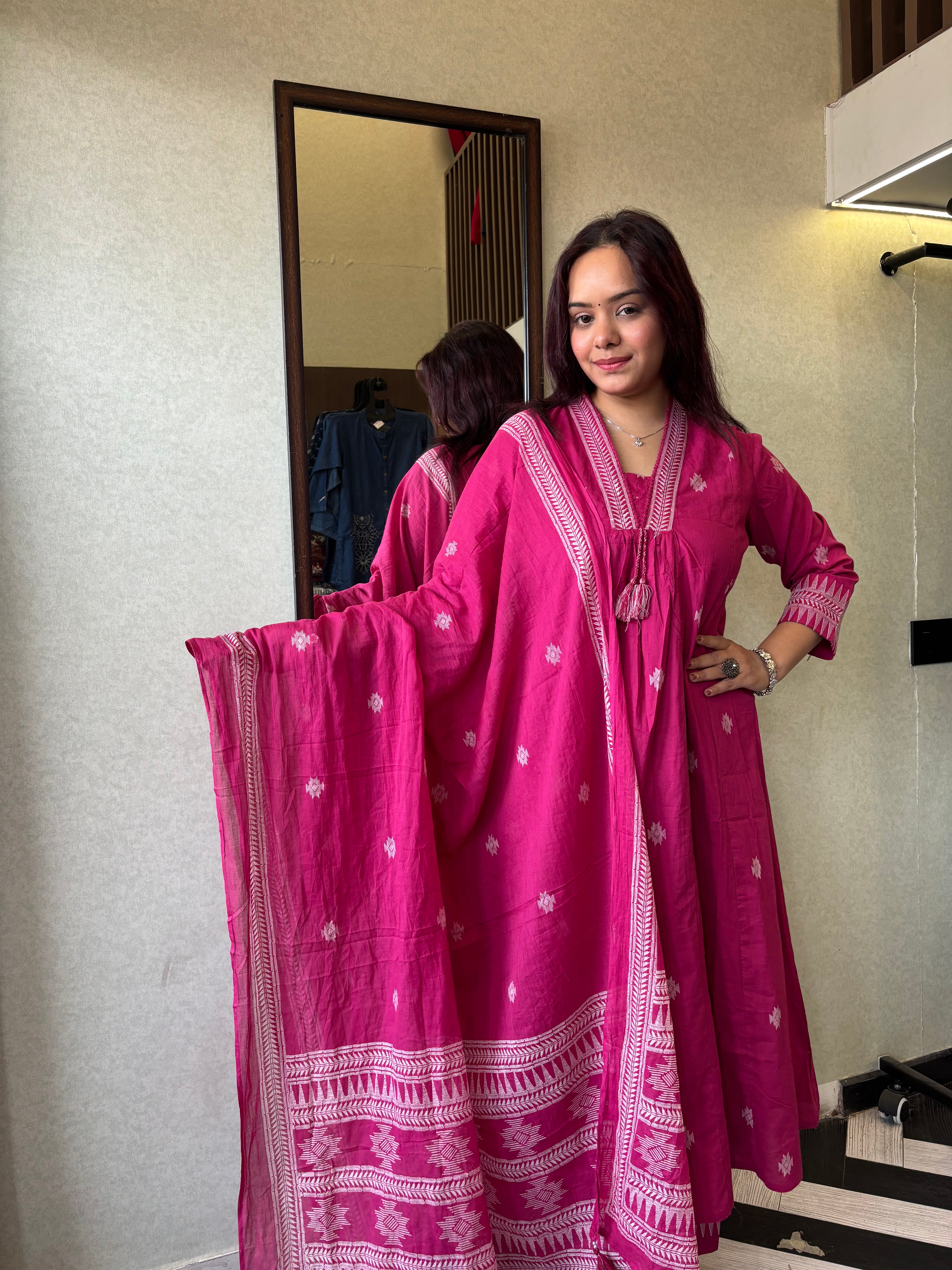 Image of Pure Mull Cotton 3 Piece Cotton Set