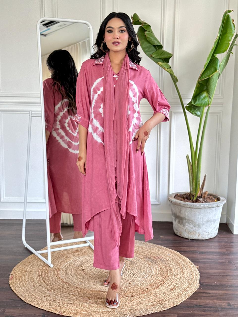 Pure Cotton Coord Set with Designer Print