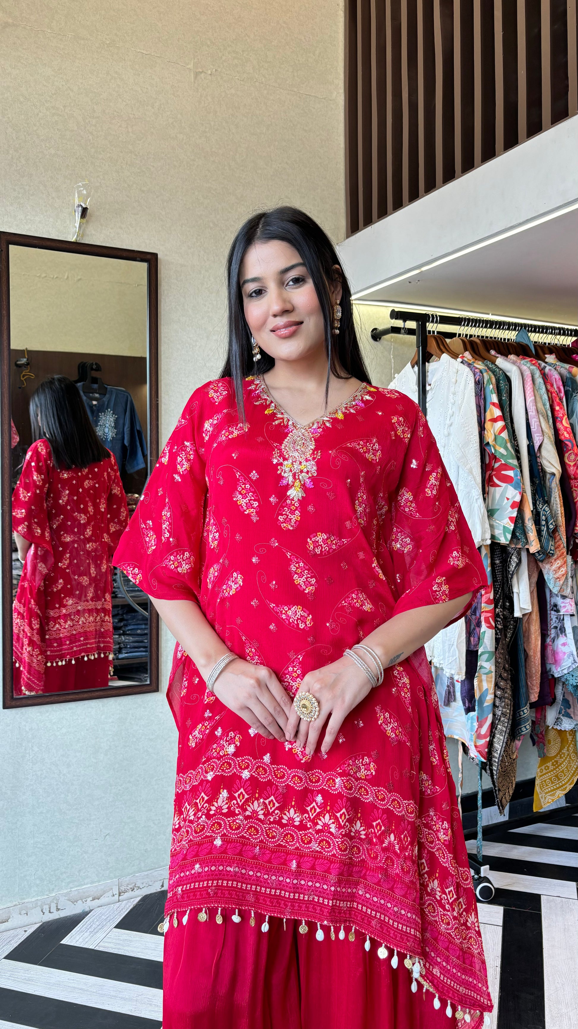 Pure Chinnon 3 Piece kaftan style