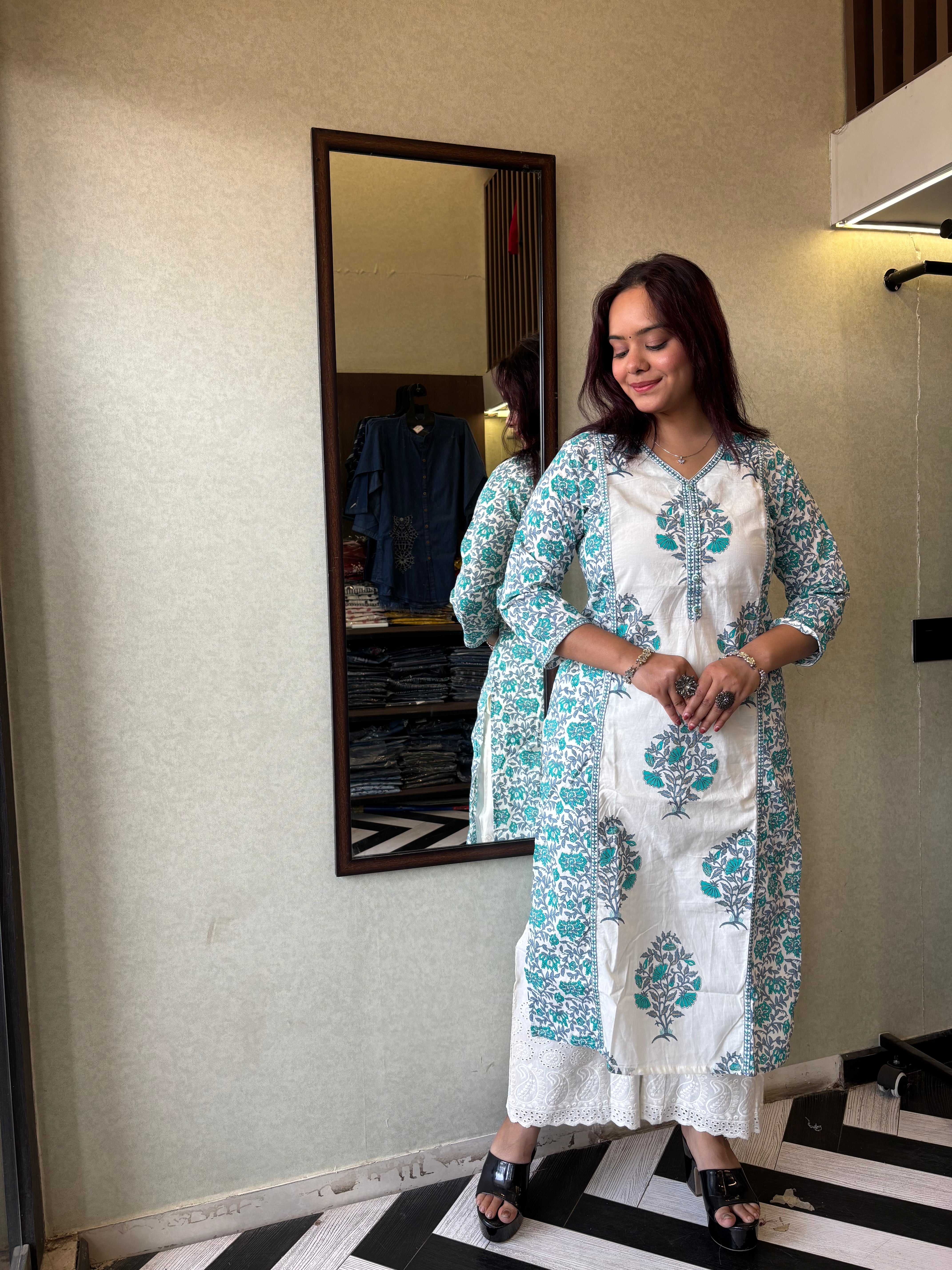 Image of Pure Mull Cotton 3 Piece Cotton Set