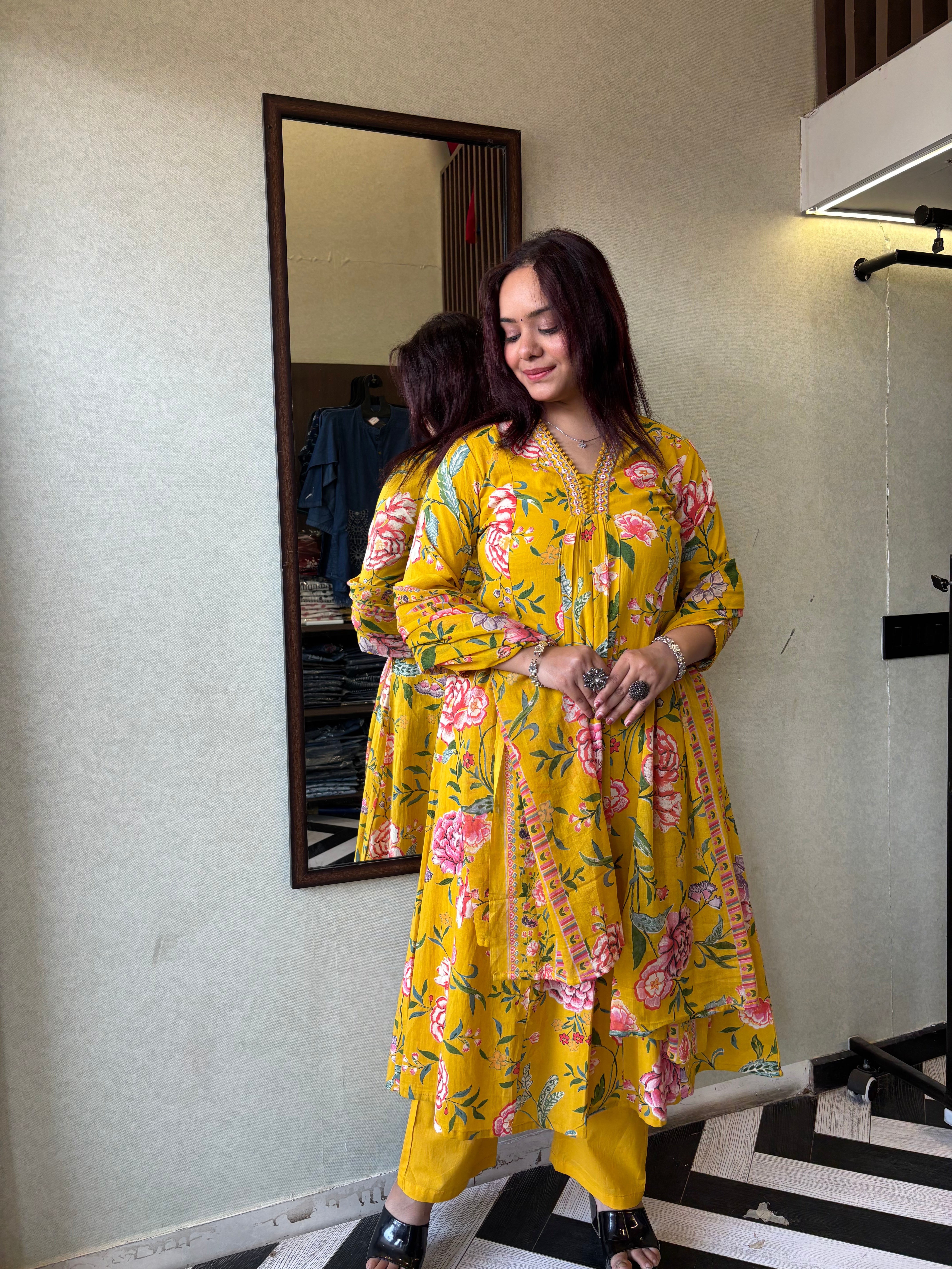 Image of Pure Mull Cotton 3 Piece Cotton Set