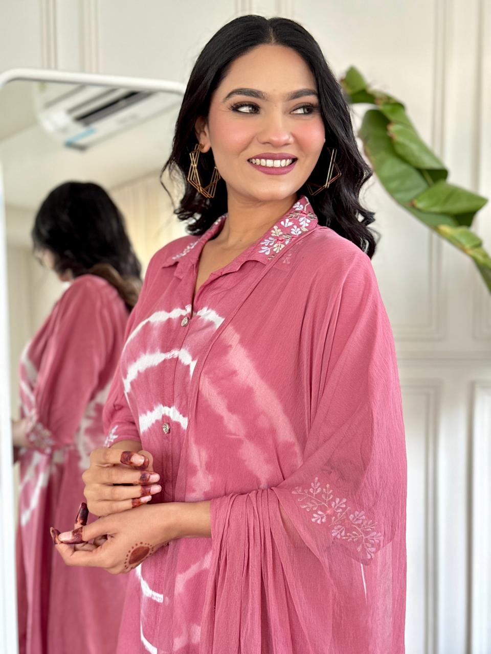 Pure Cotton Coord Set with Designer Print