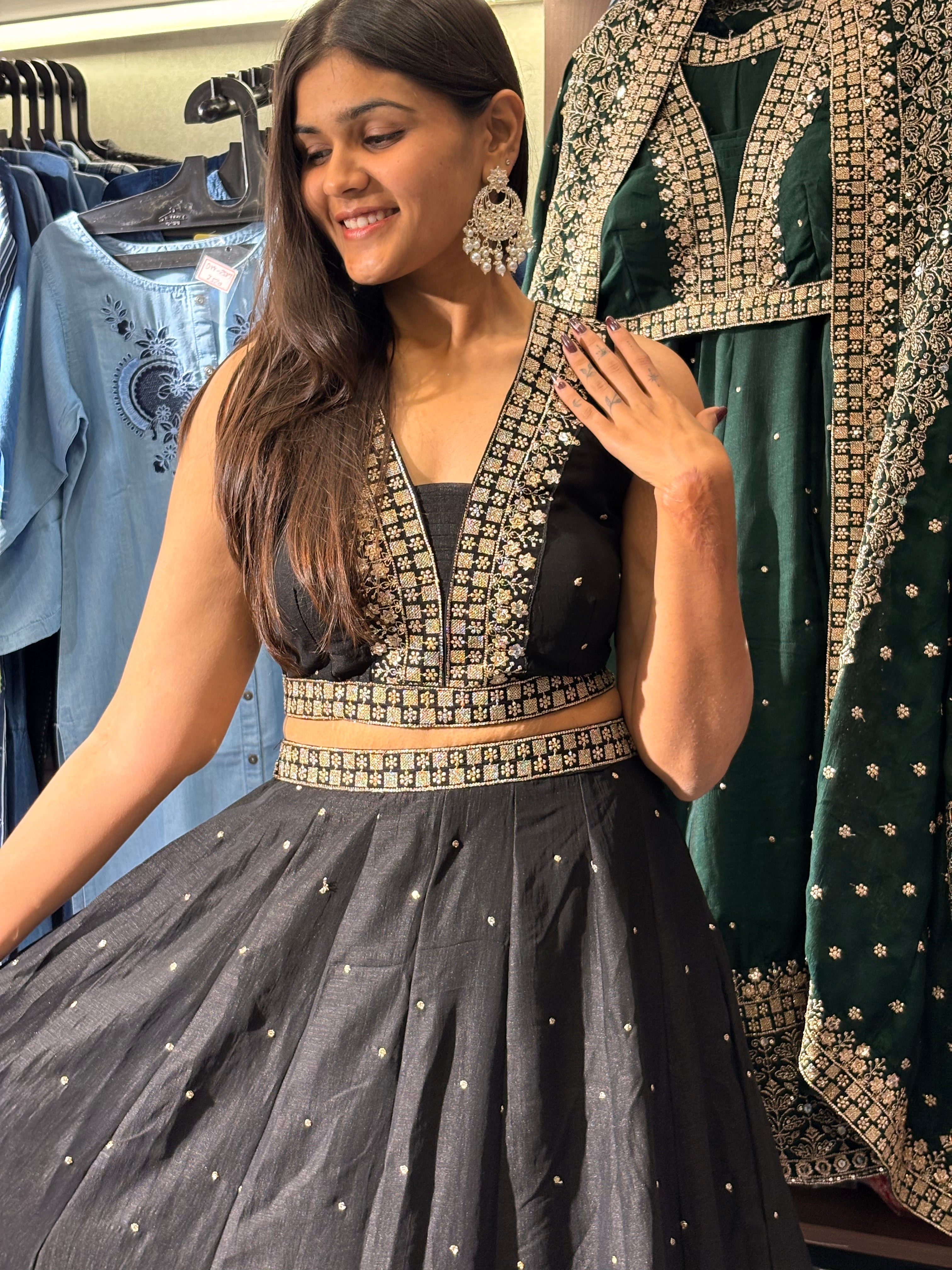 Image of Pure Silk 3 Piece Indo western