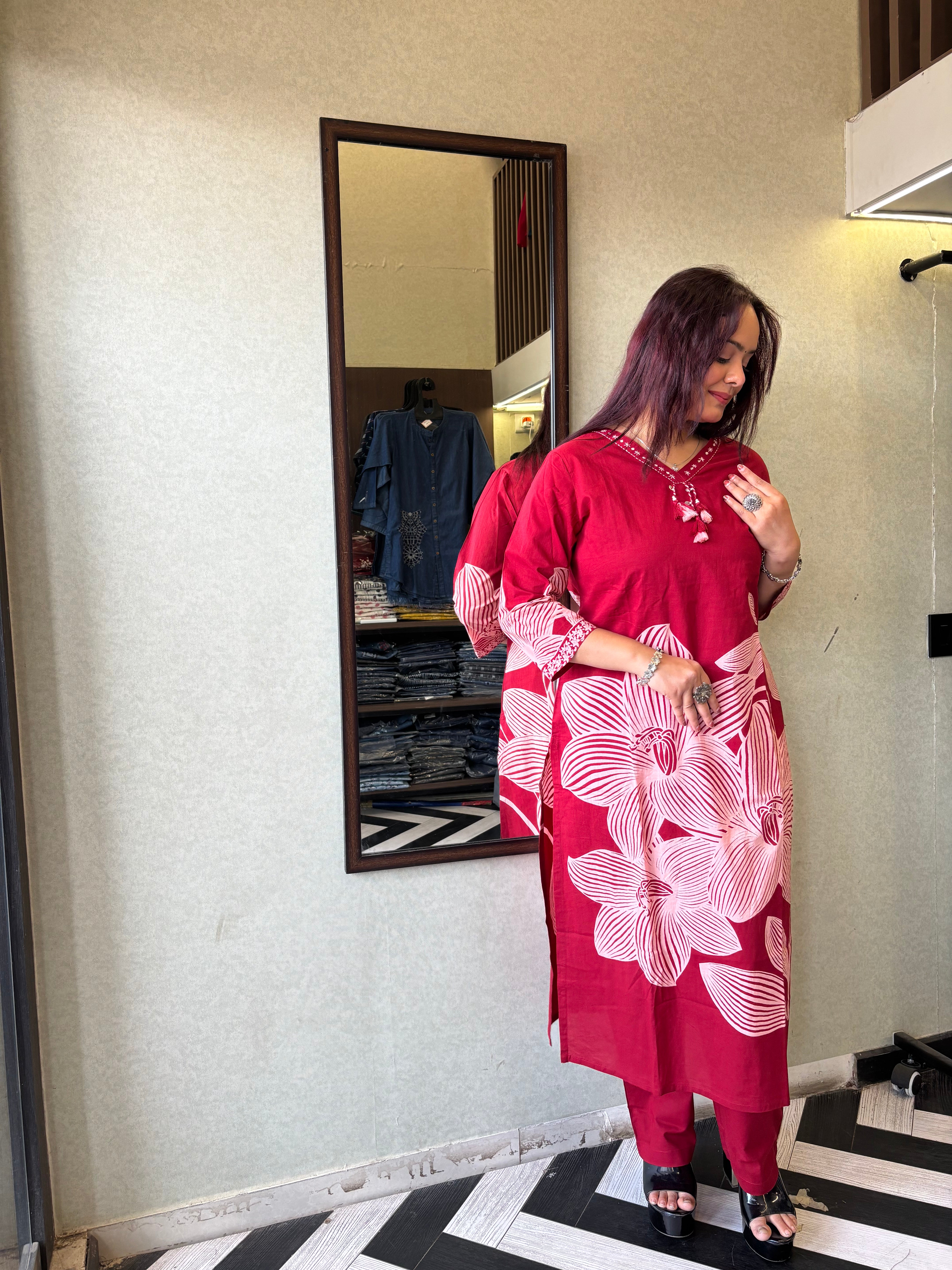 Image of Pure Mull Cotton 3 Piece Cotton Set