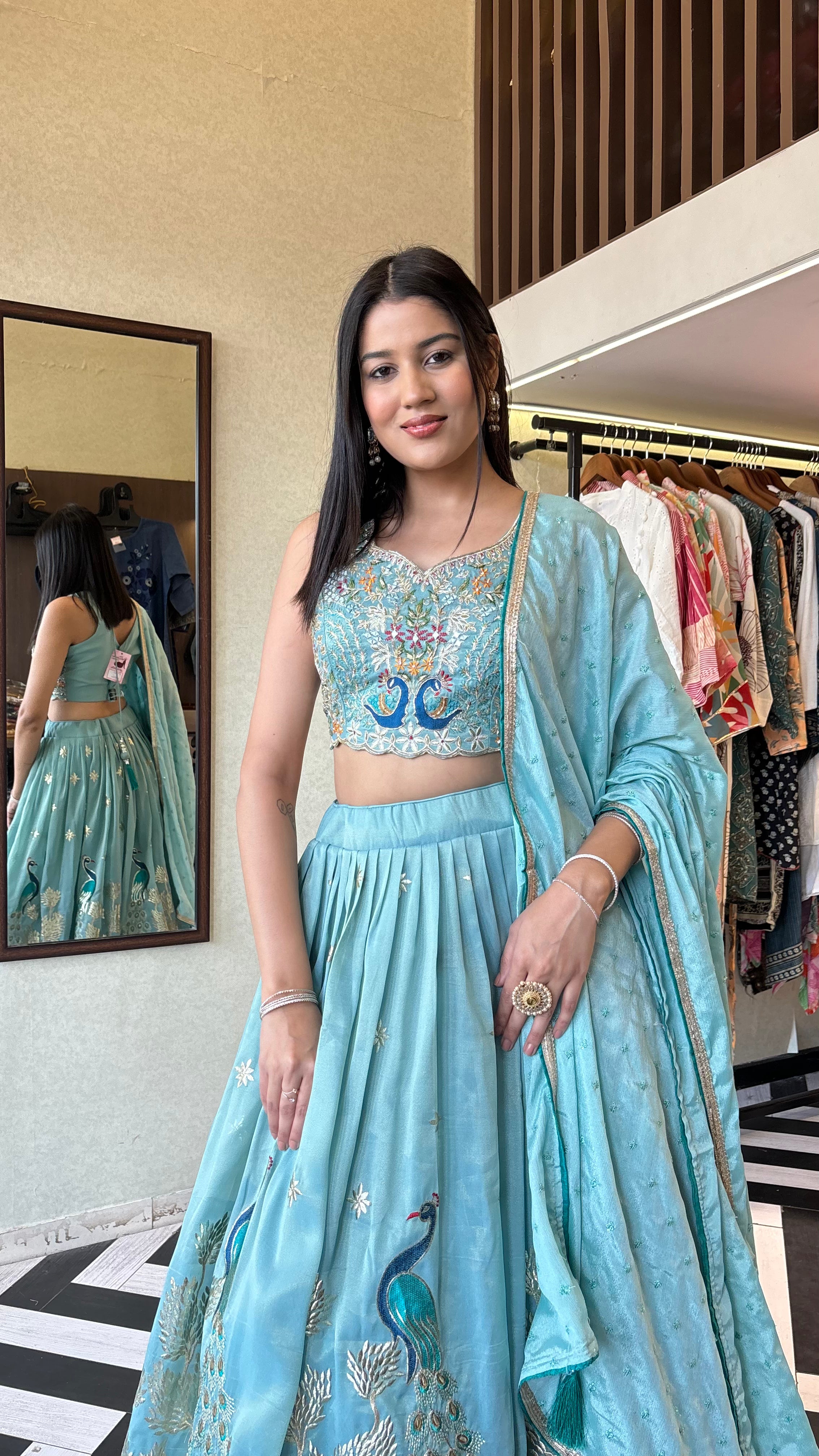 Pure Shimmer Morni 3 Piece Set(2 Colors)