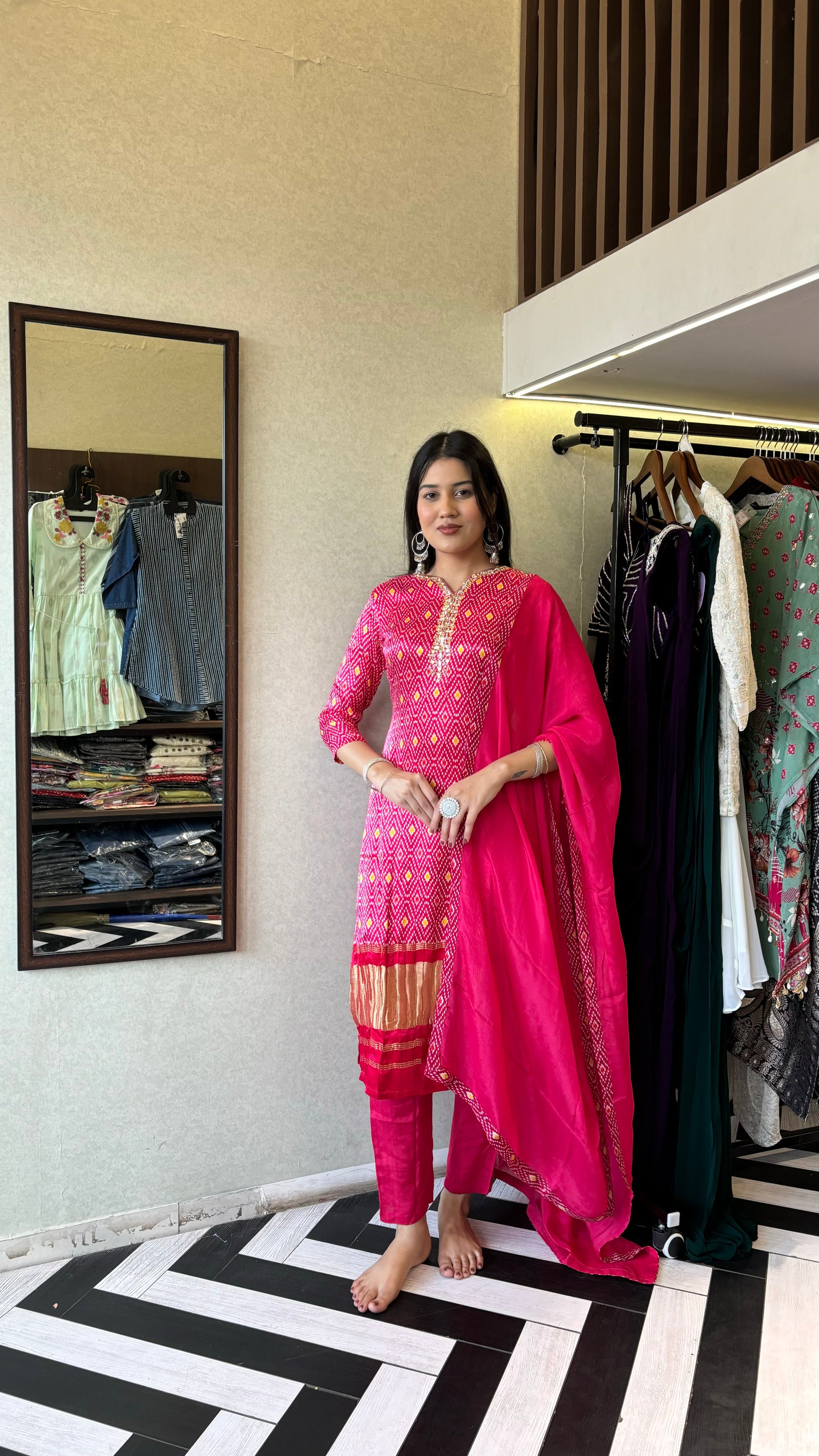 Pure Gaji Silk 3 Piece Set