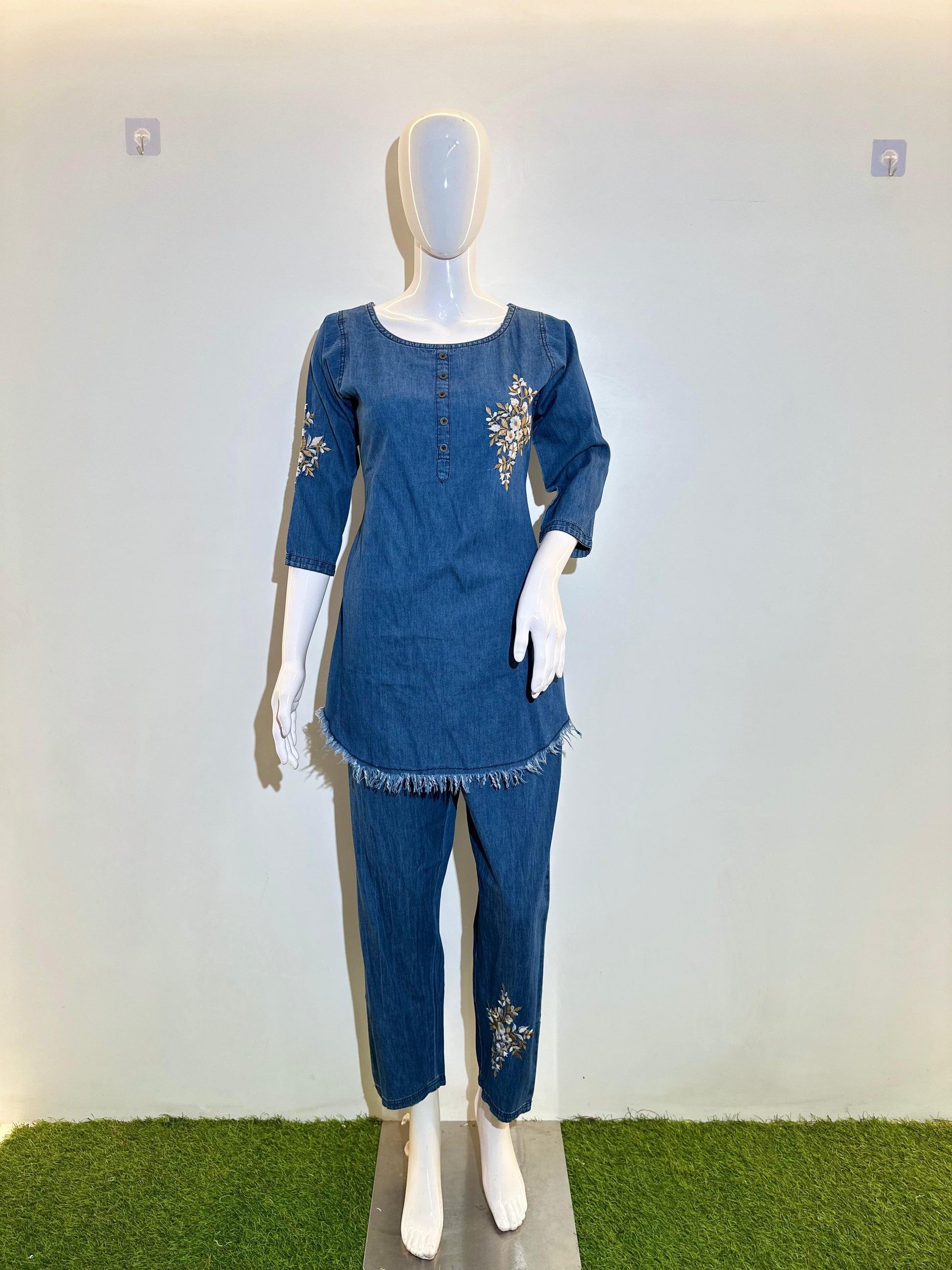 Pure Denim Coord Set