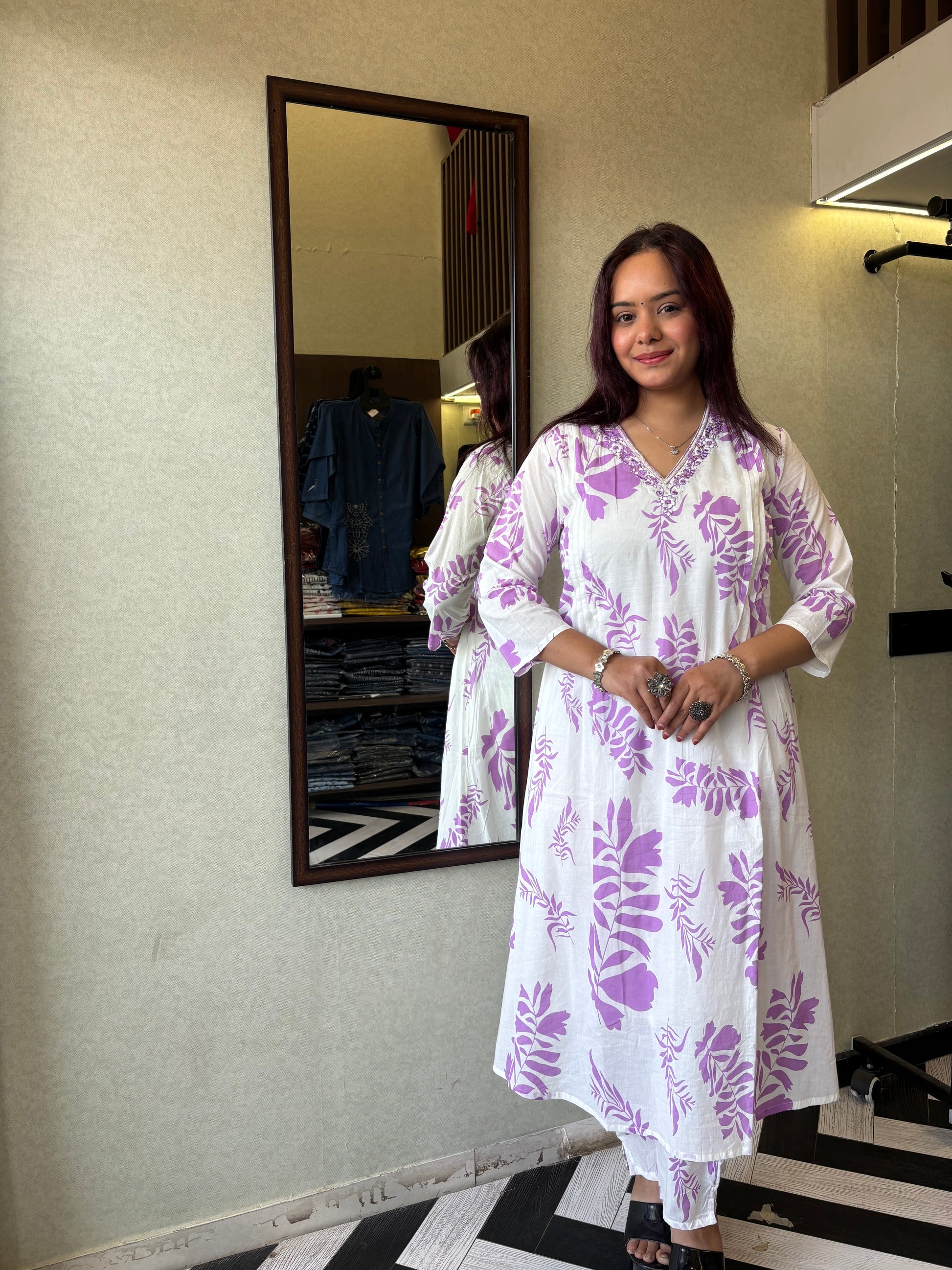 Pure Mull Cotton 3 Piece Cotton Set