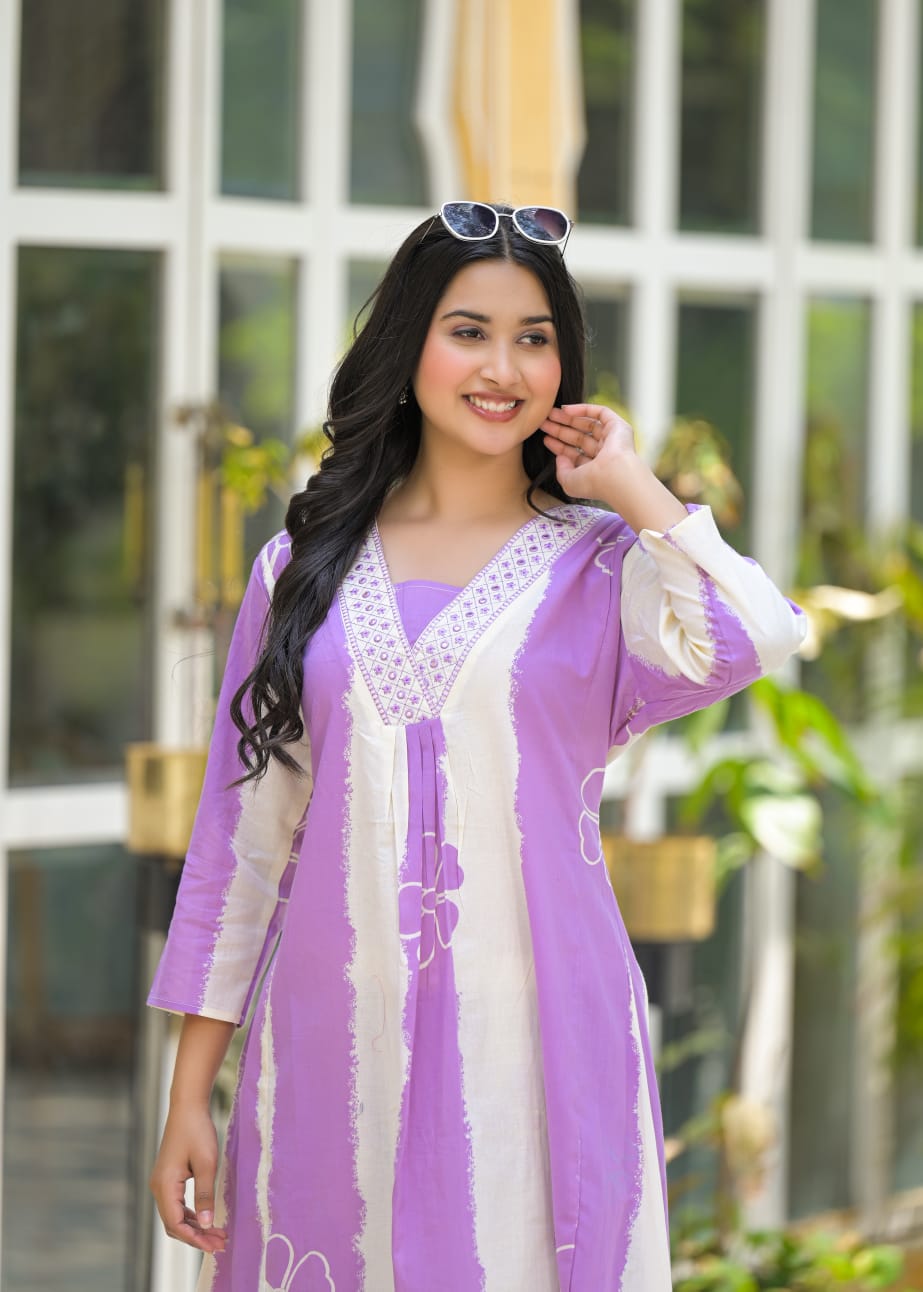 Pure Cotton 2 Piece  Set